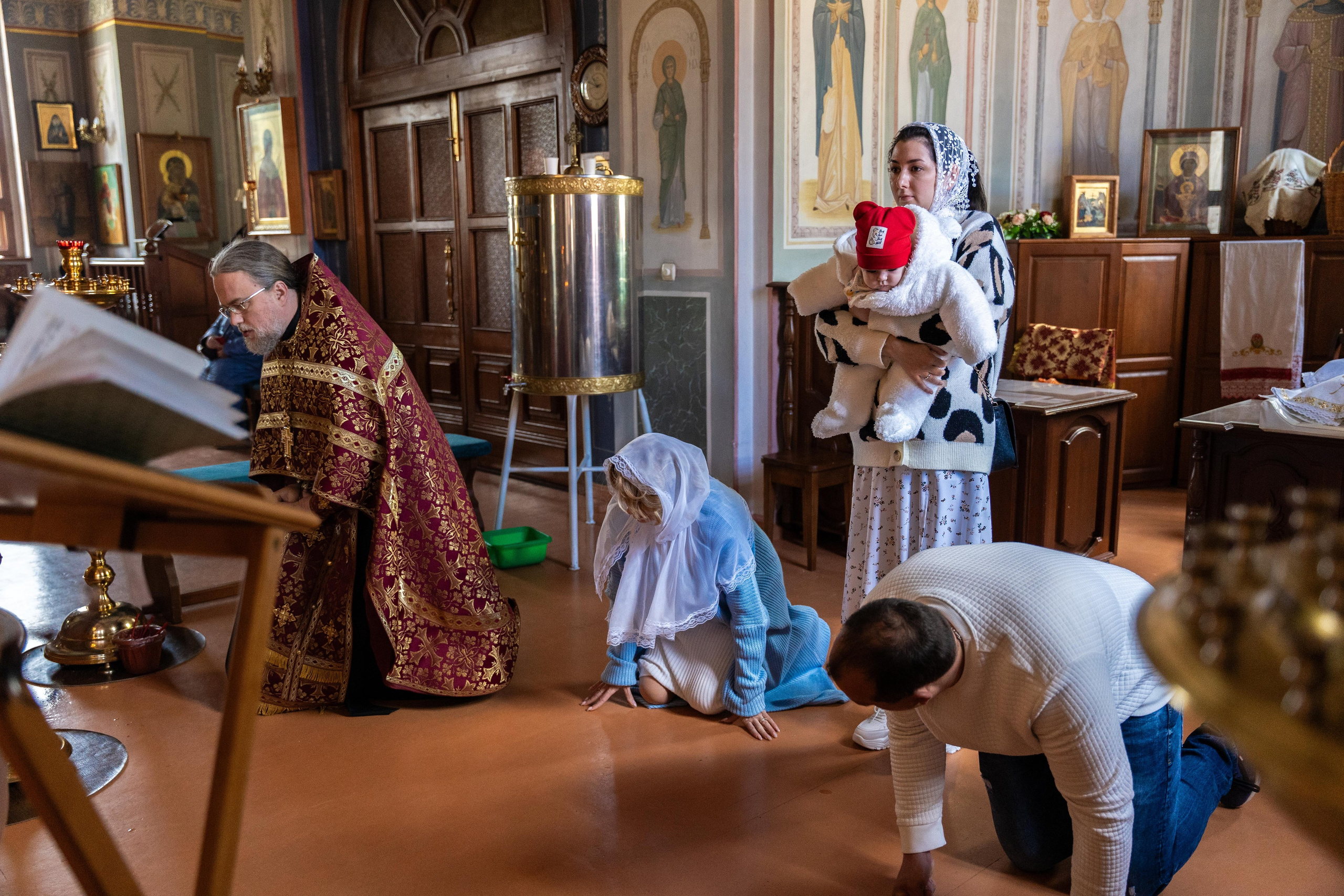 Крещение Марии. Главная