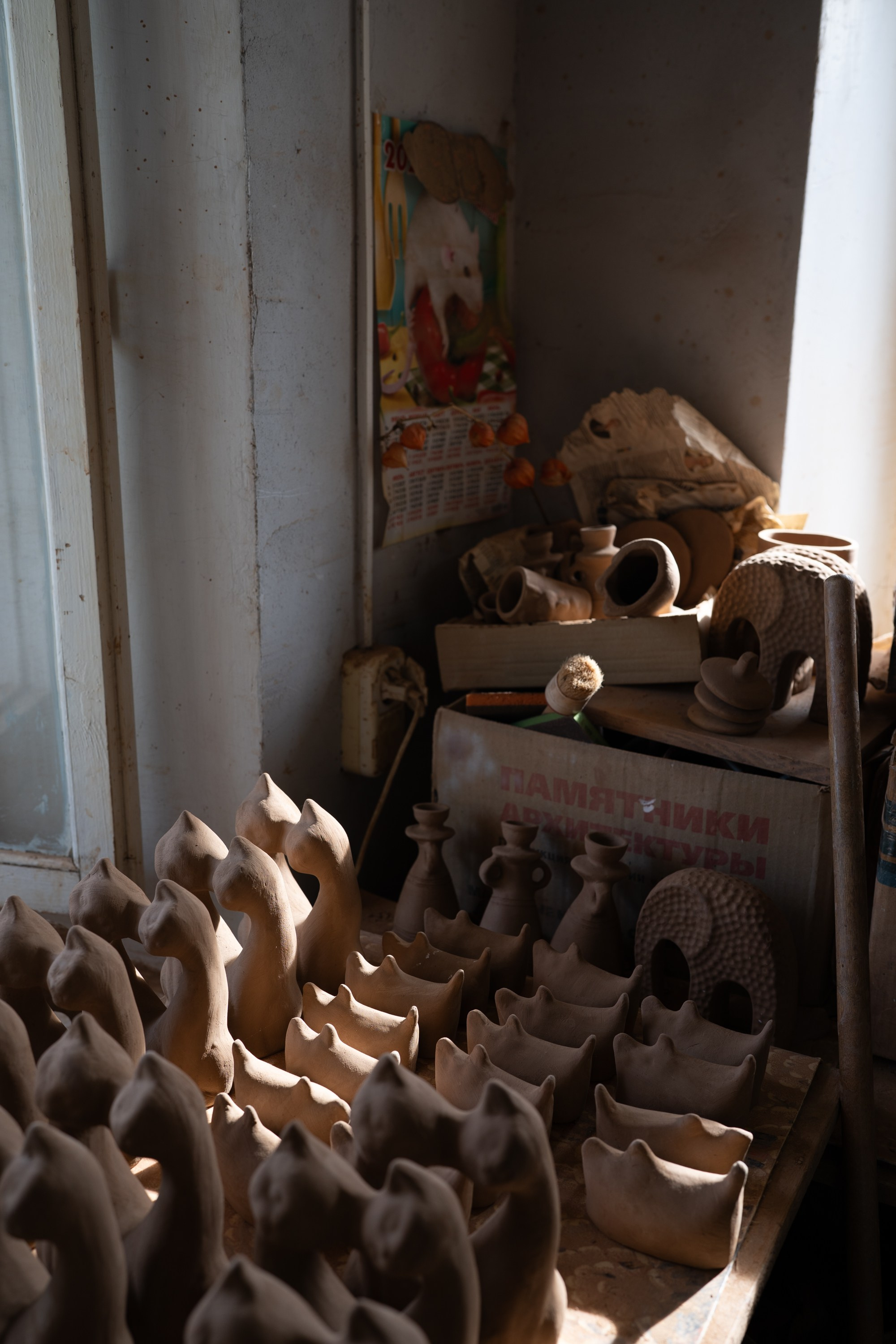 Clay and smoke. Liidia Dubinina. Documentary Photographer