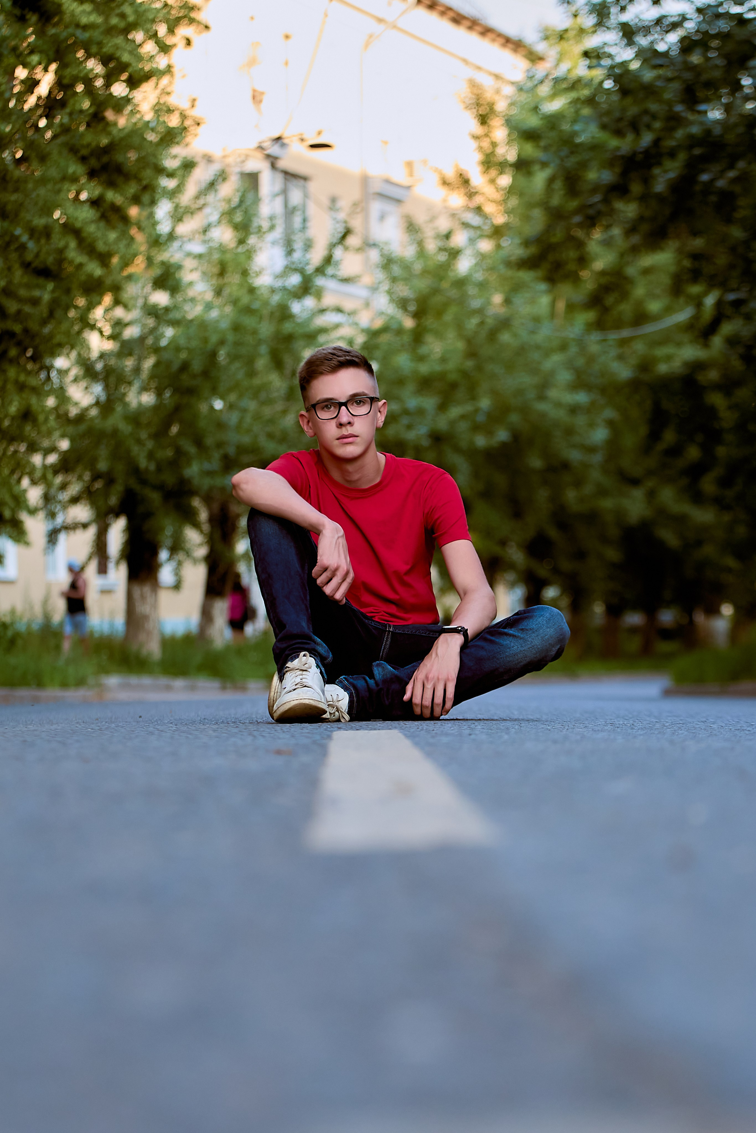 Молодежный портрет на переулке Жуковского в Дзержинске