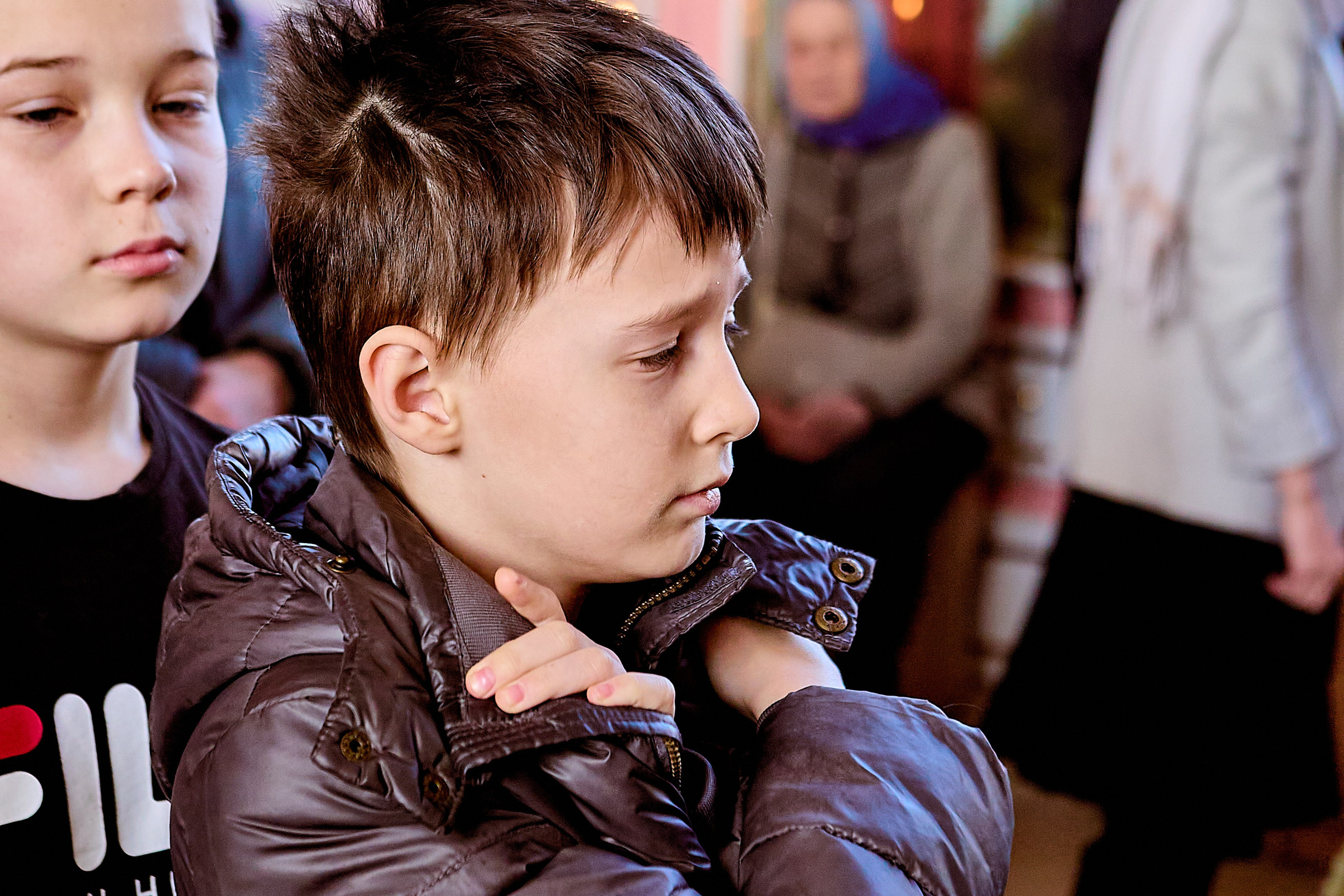 Воскресная Литургия в храме 23 февраля 2025 г г. Дзержинск