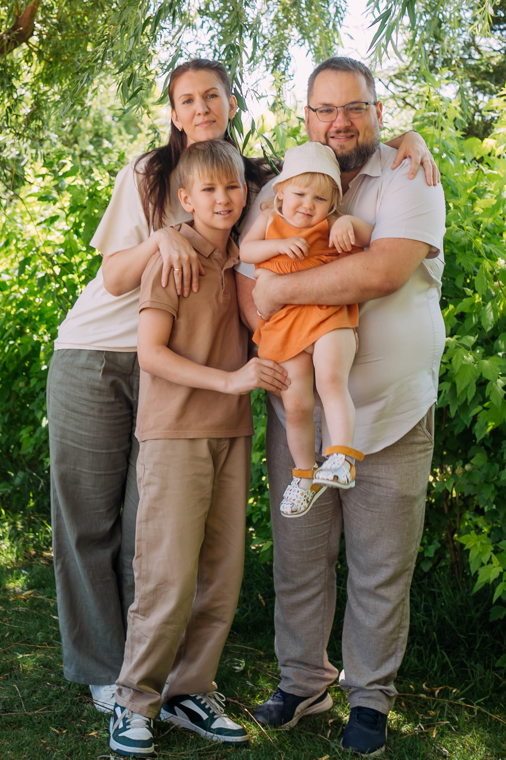Илья, Тася, Гоша, Юля. Семейный фотограф в Волгограде Надежда Головко