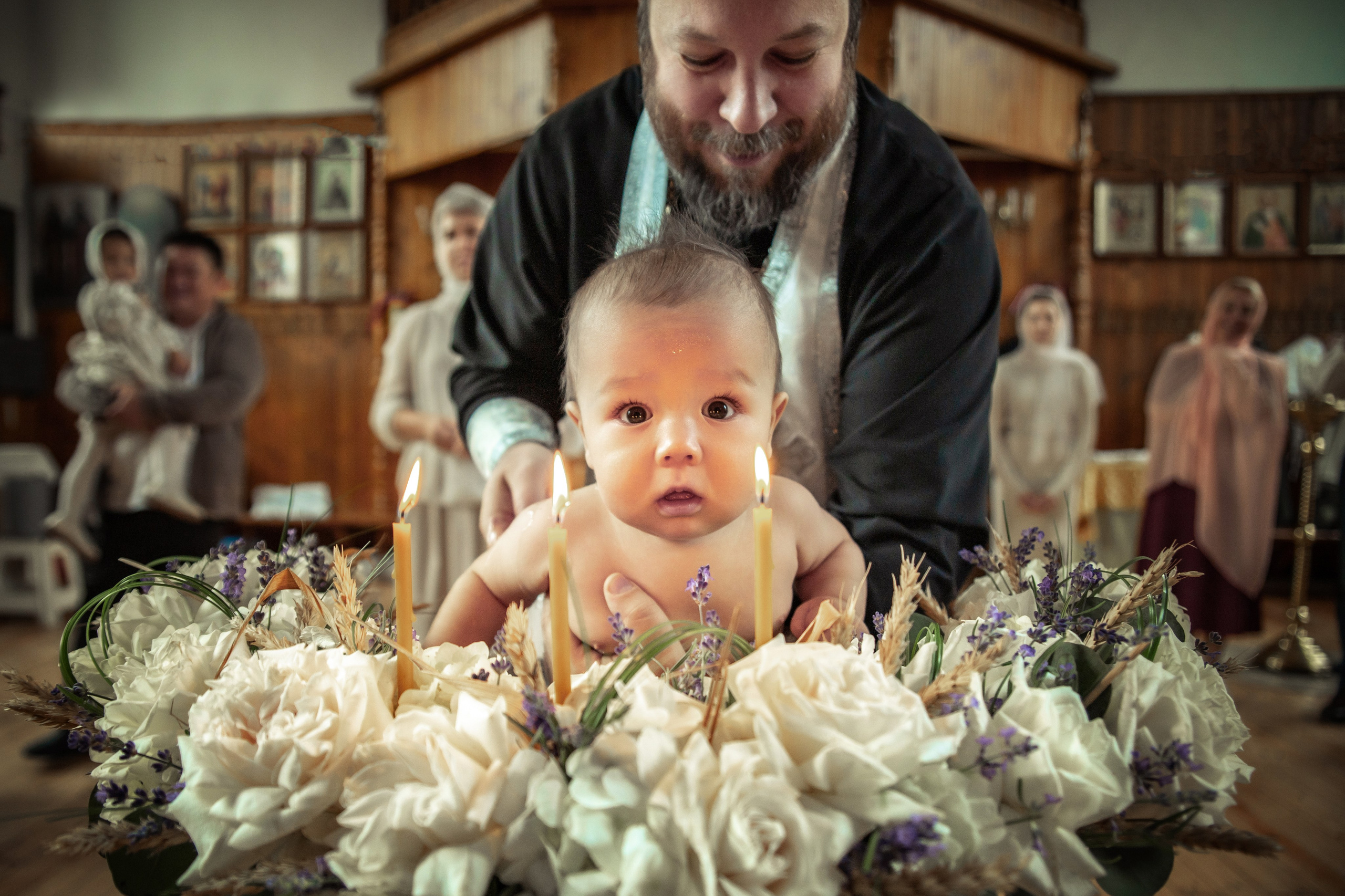 Таинство Крещения Геннадия, Храм Николая Чудотворца Краснослободск. Церковный, семейный и репортажный фотограф Волгоград, Волжский