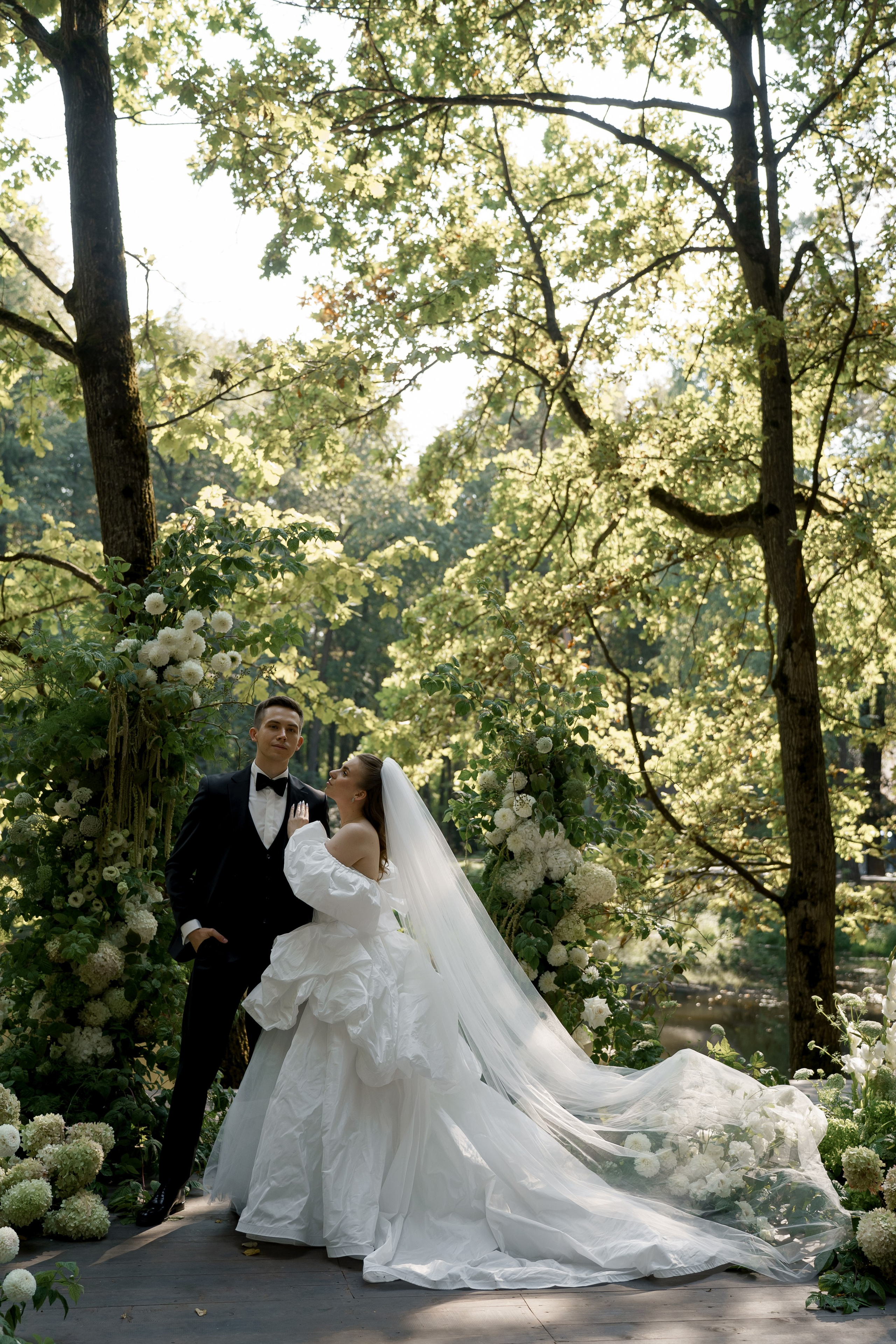 Лес Ивент хаус. Свадебный фотограф Губина Марина
