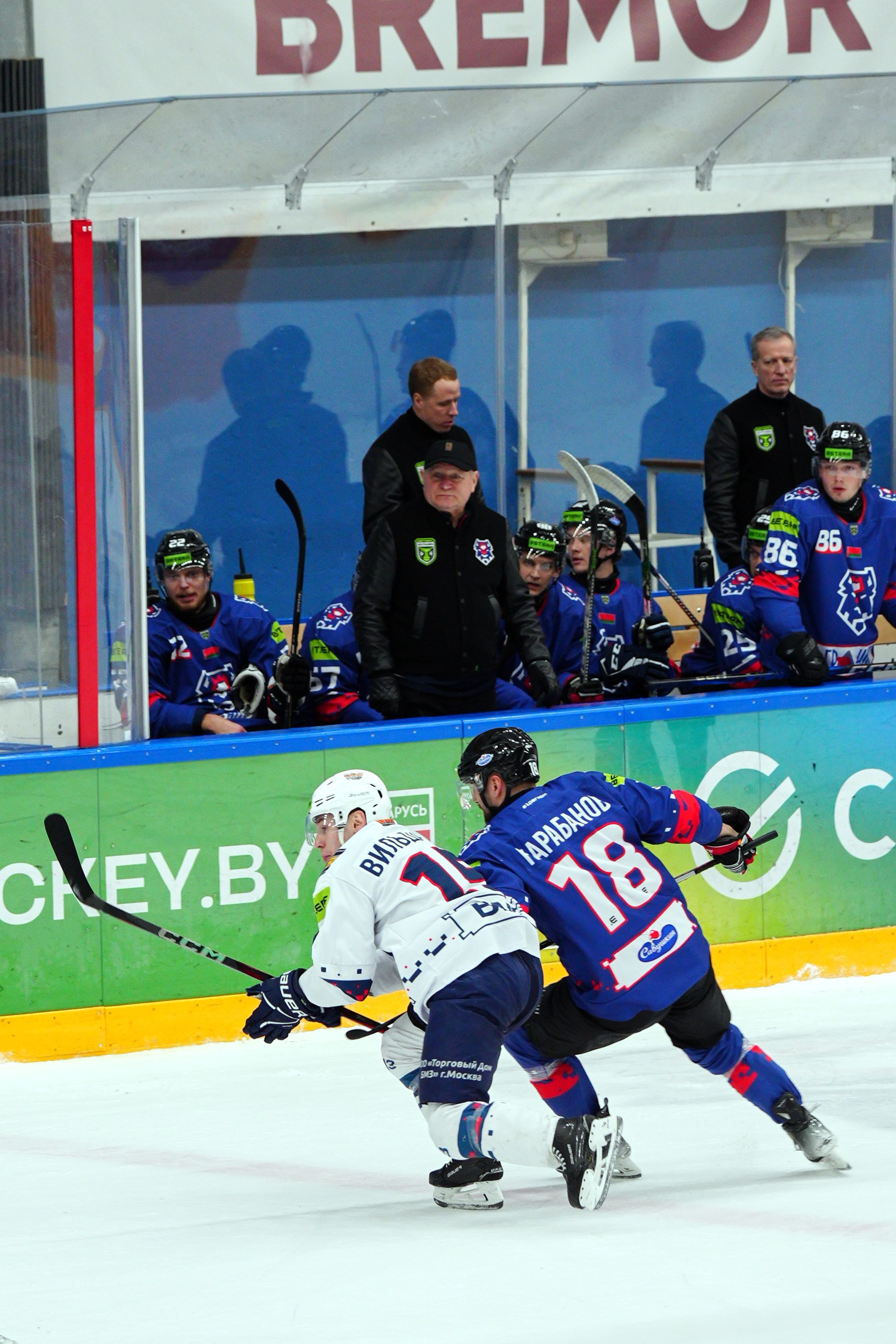 Хоккей: Брест — Металлург. EVG PROHOROV
