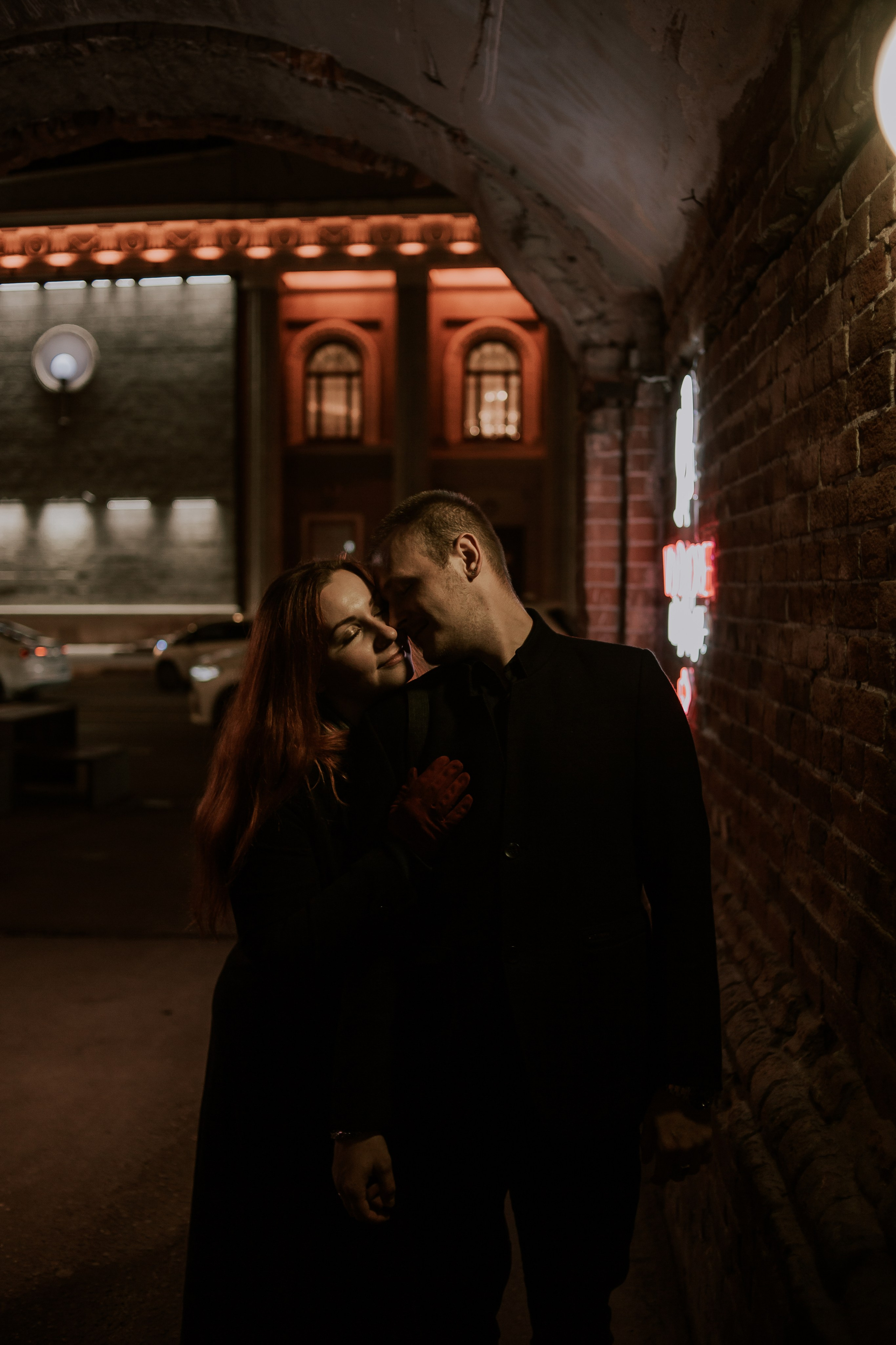 Ася и Влад. Ночная прогулка. Фотограф Регина Крикунова г. Красноярск