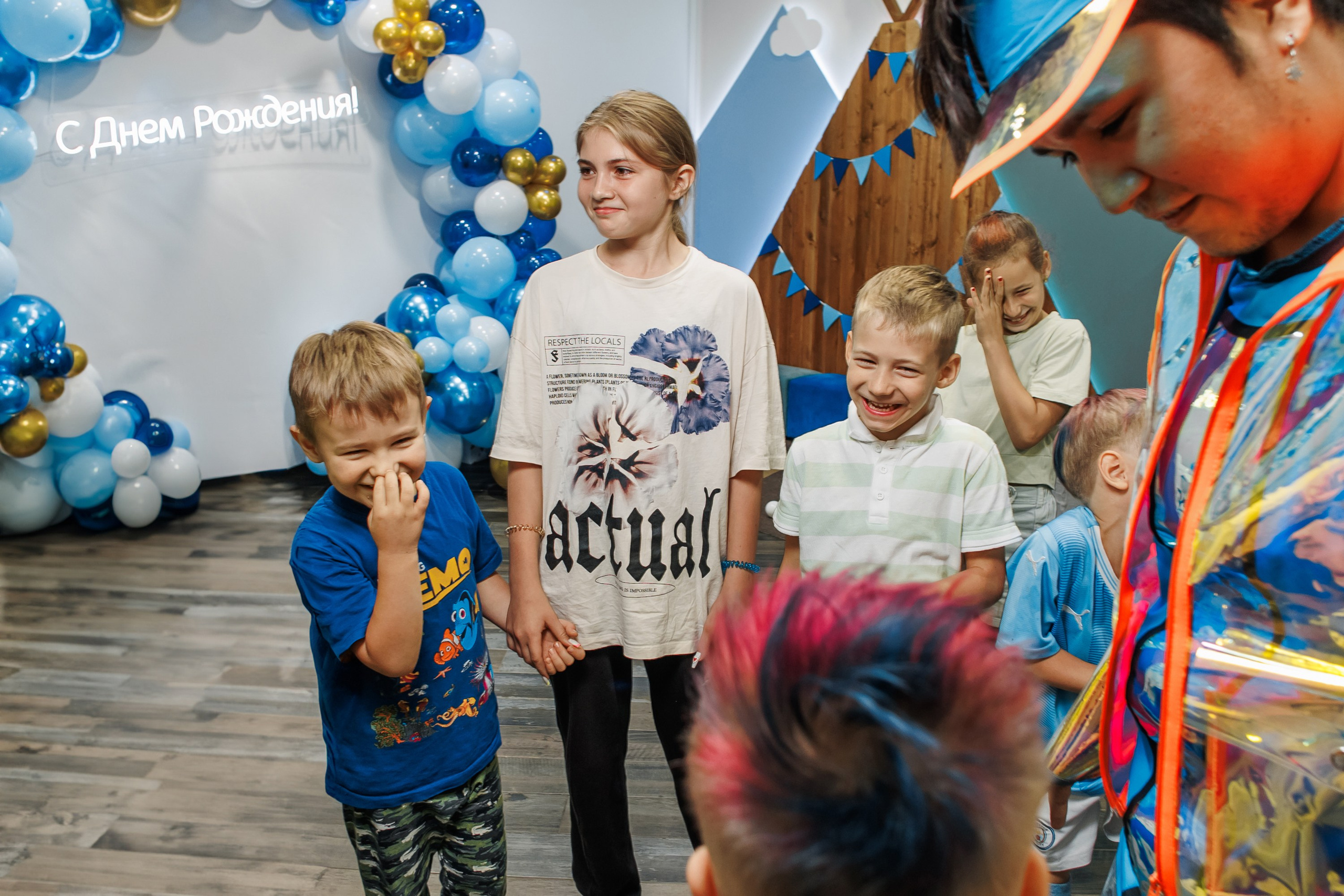 Детский День Рождения. Репортажный фотограф. Москва. Алина Ланская