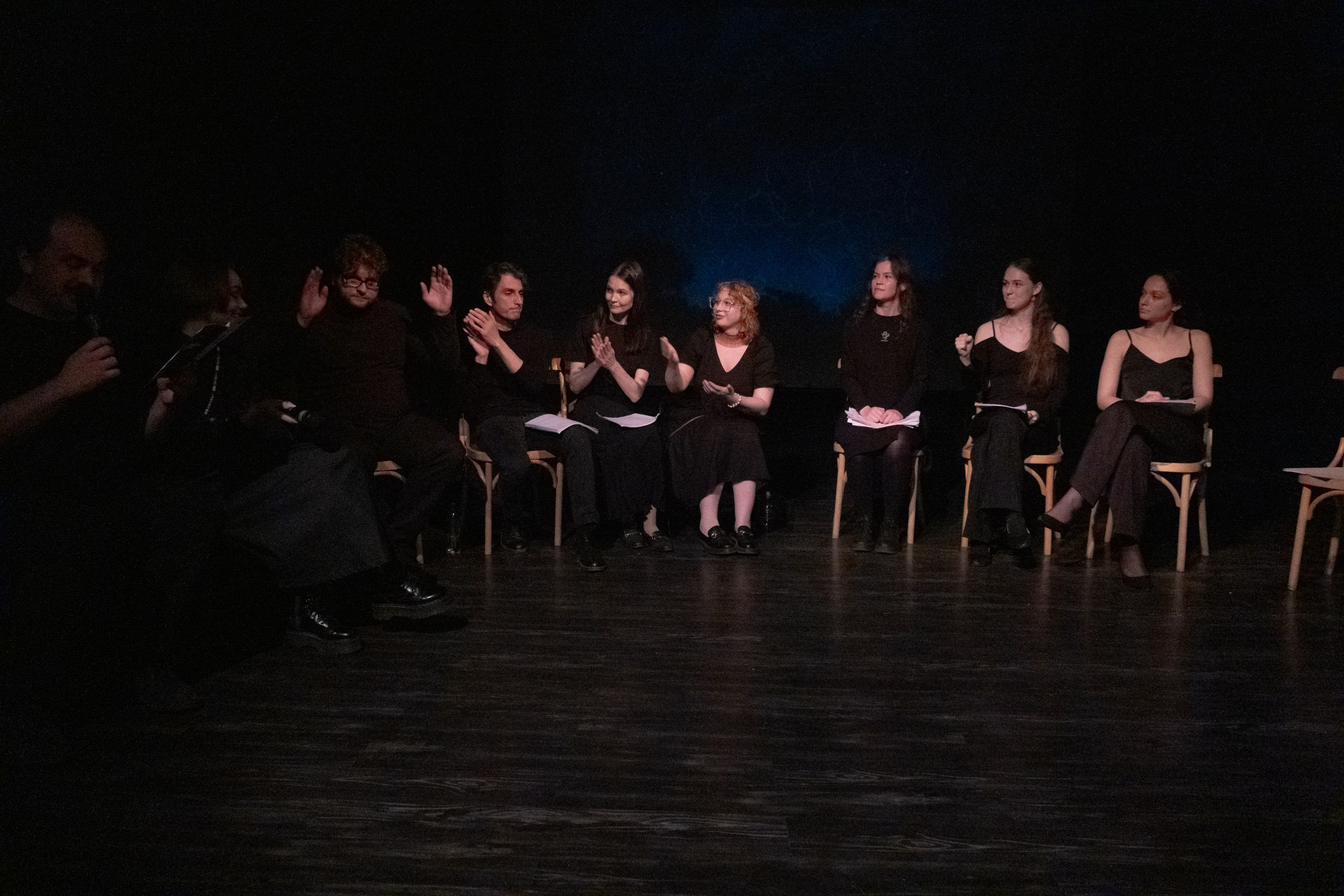 Читки каких-то там драматургов. Фотограф в Санкт-Петербурге и Москве Юлия Паршакова