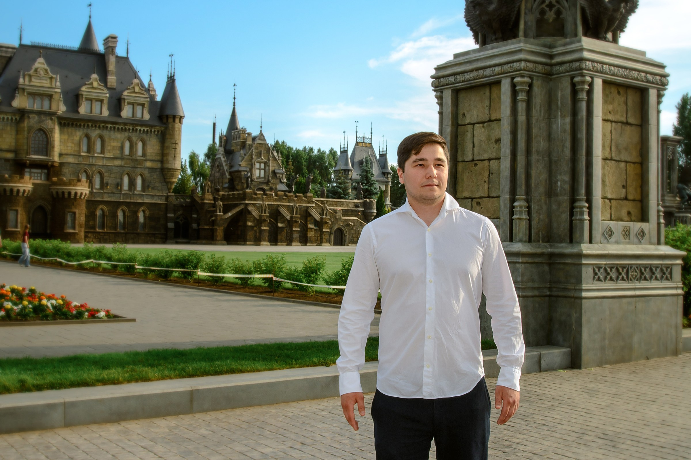 Фотосессия у Замка Гарибальди А&К. Фотограф Оксана Сафонова