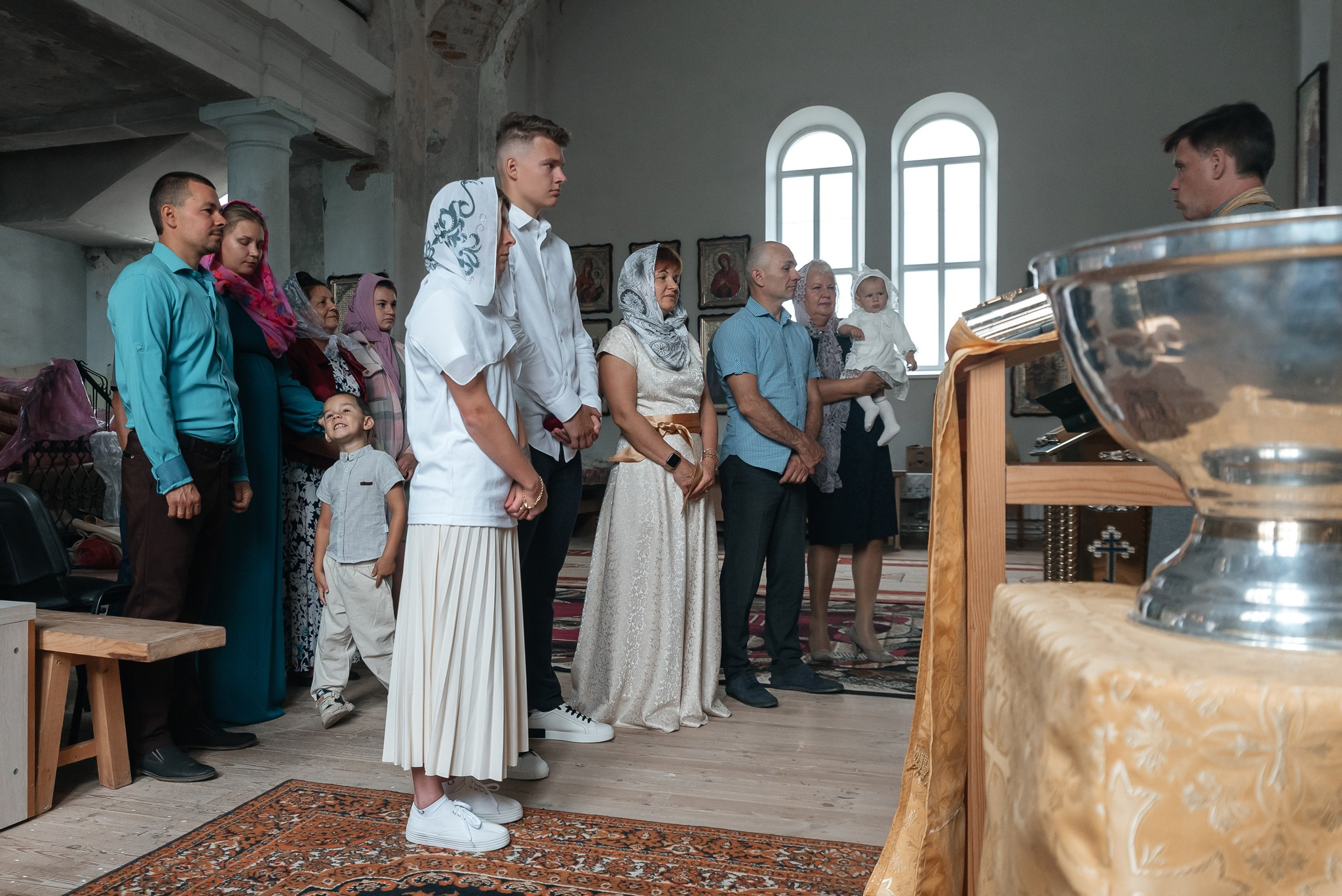 Фотосъемка крещения. Свадебный и семейный фотограф из Санкт-Петербурга Климов Анатолий