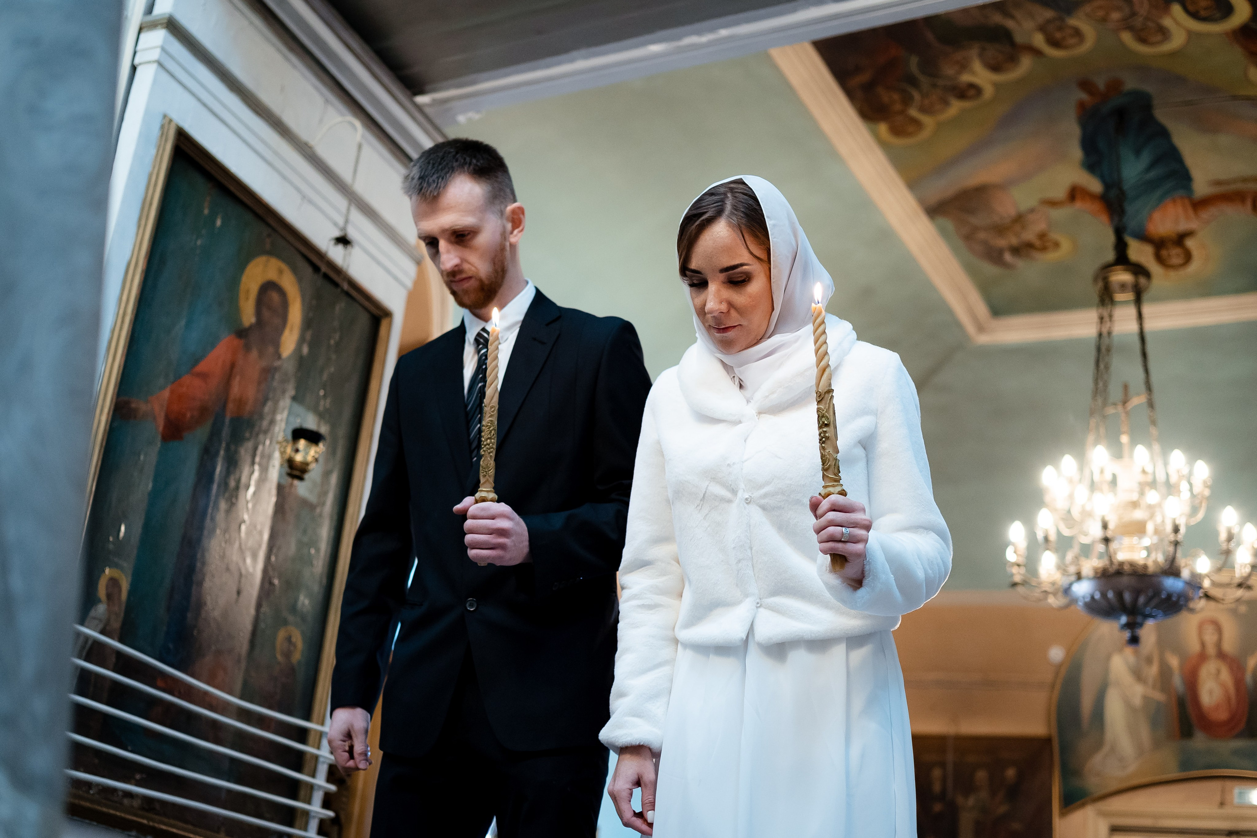 Венчание Анны и Олега. Семейный фотограф Варвара Сорока в городе Москве