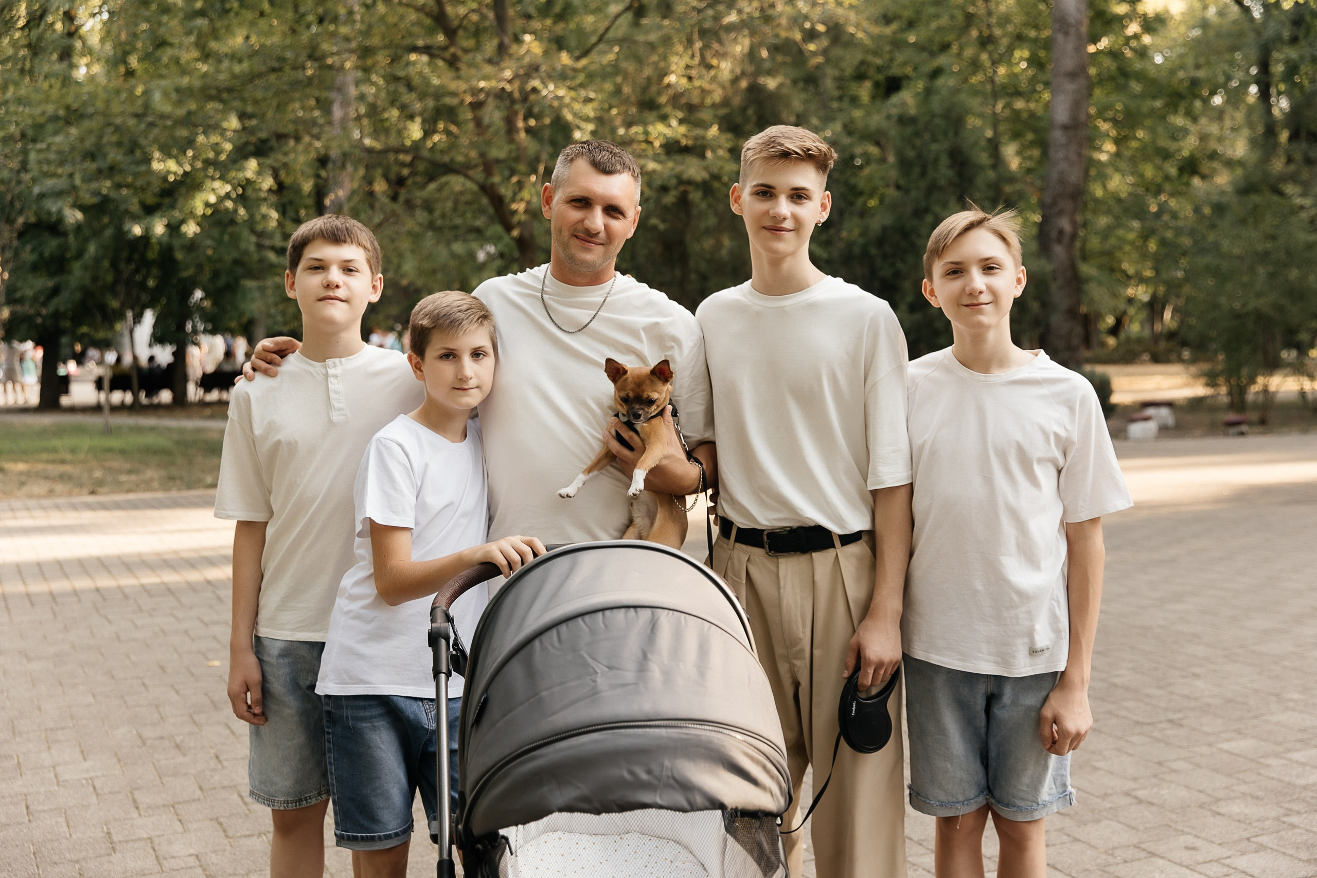 Семья из 7 детей. Свадебный и семейный фотограф Виолетта Сидельникова. Краснодар, Россия, Беларусь, Европа