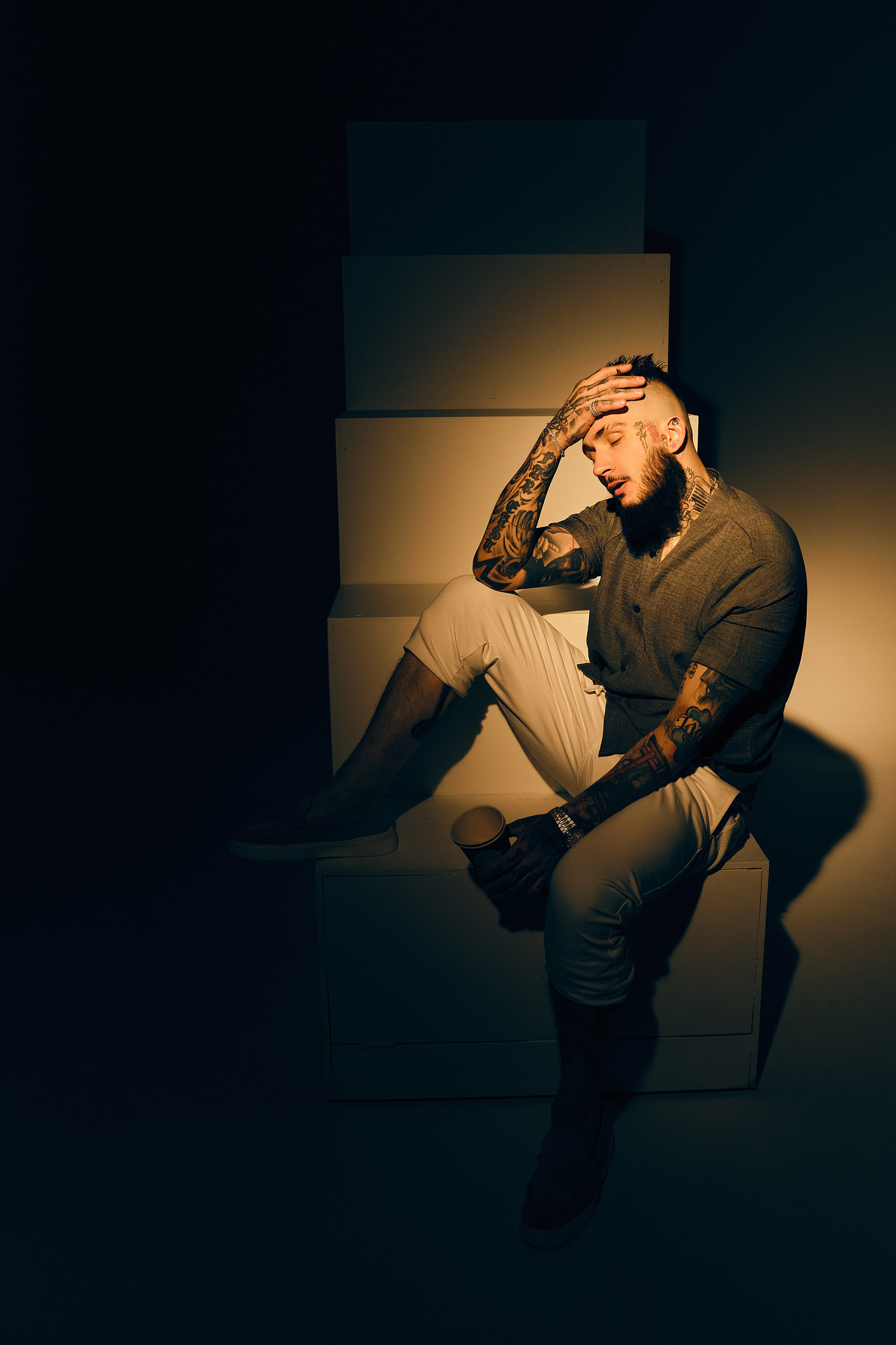 Съемка для личного бренда музыканта ISHAY. Фотограф Бурнашкина Натали Москва