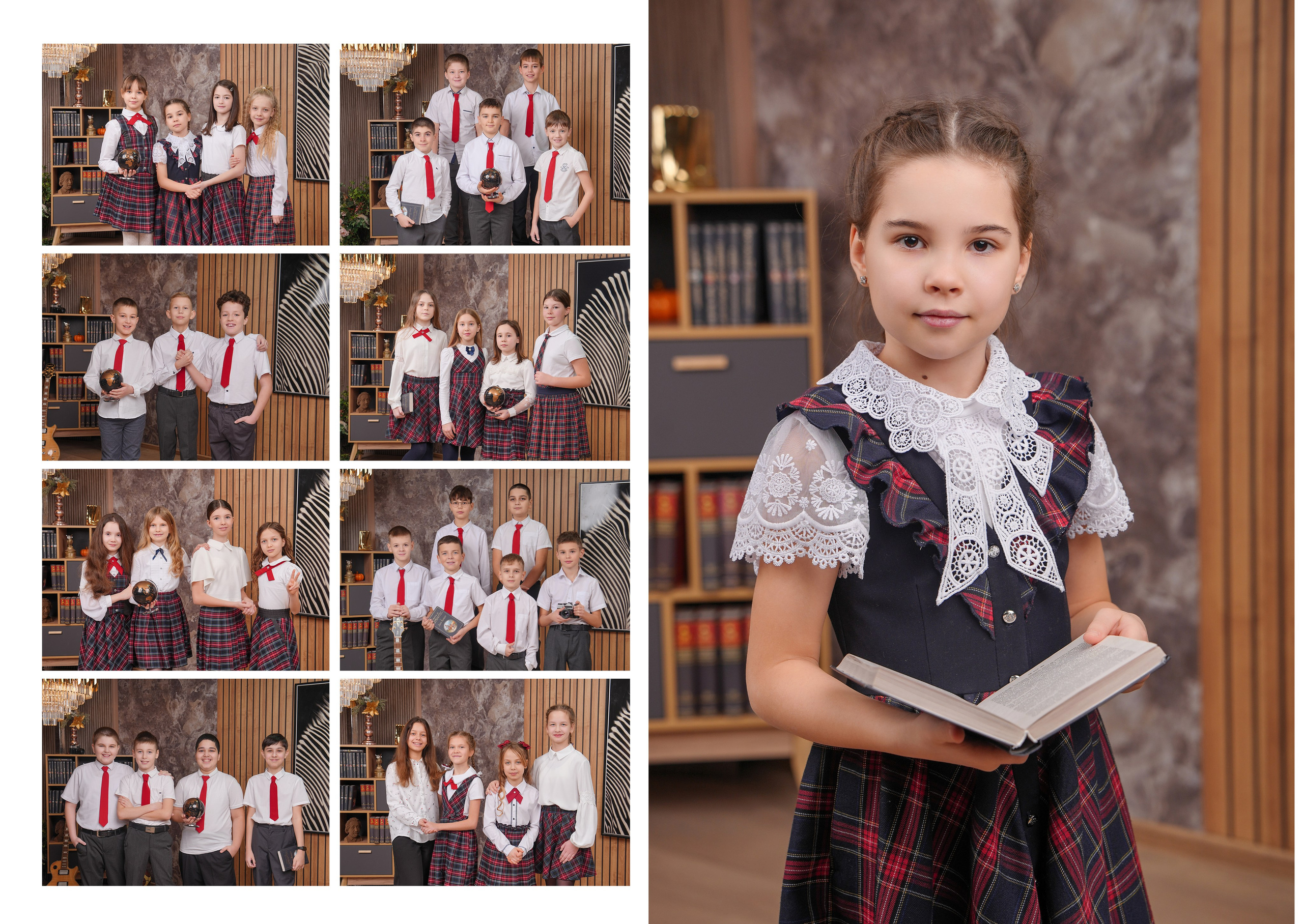 ШКОЛА 99 — 4 «Д» класс. Красивый выпускной альбом в Краснодаре