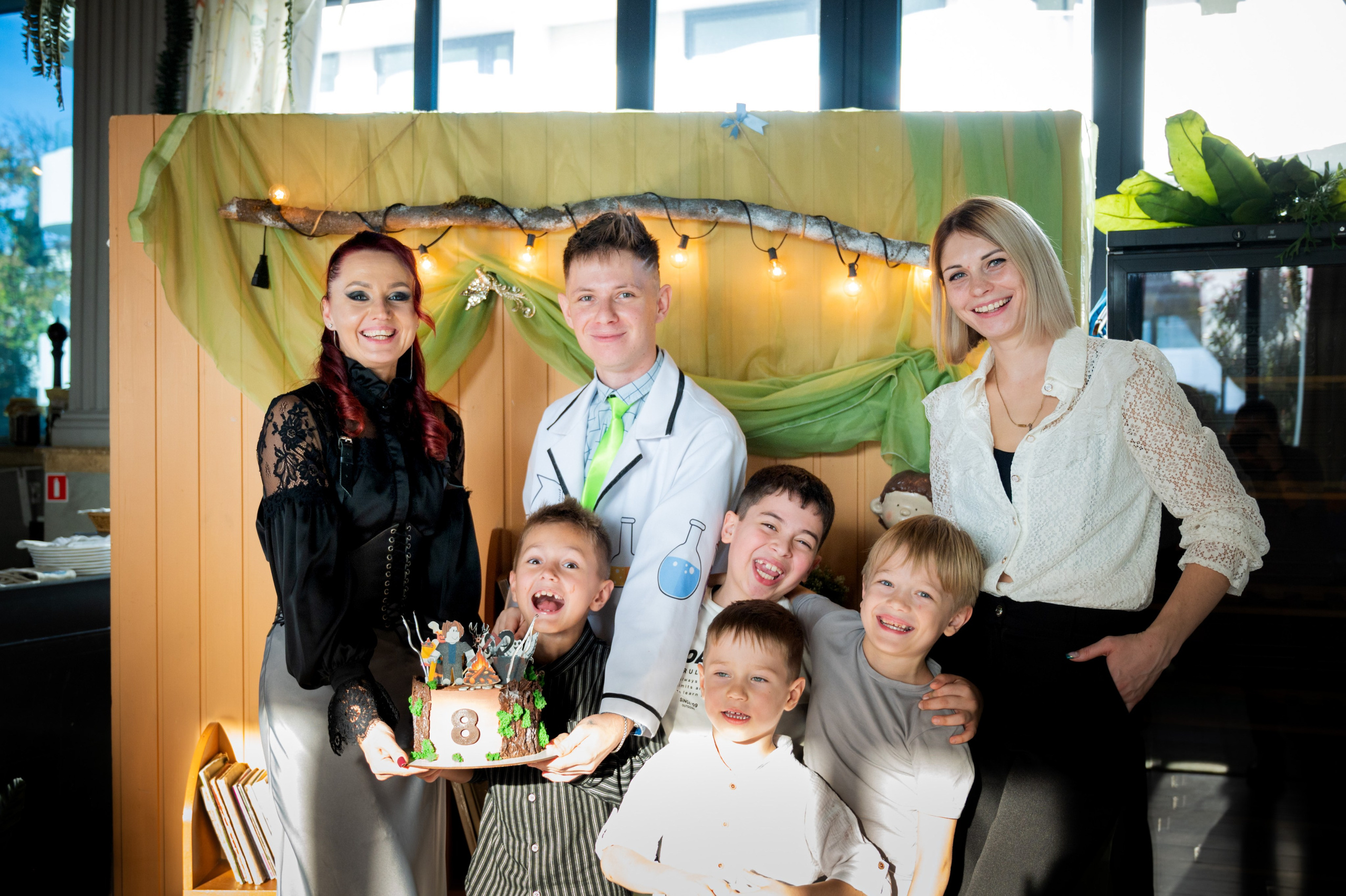 День рождения 8 лет. Фотографирую счастливых людей в Сочи