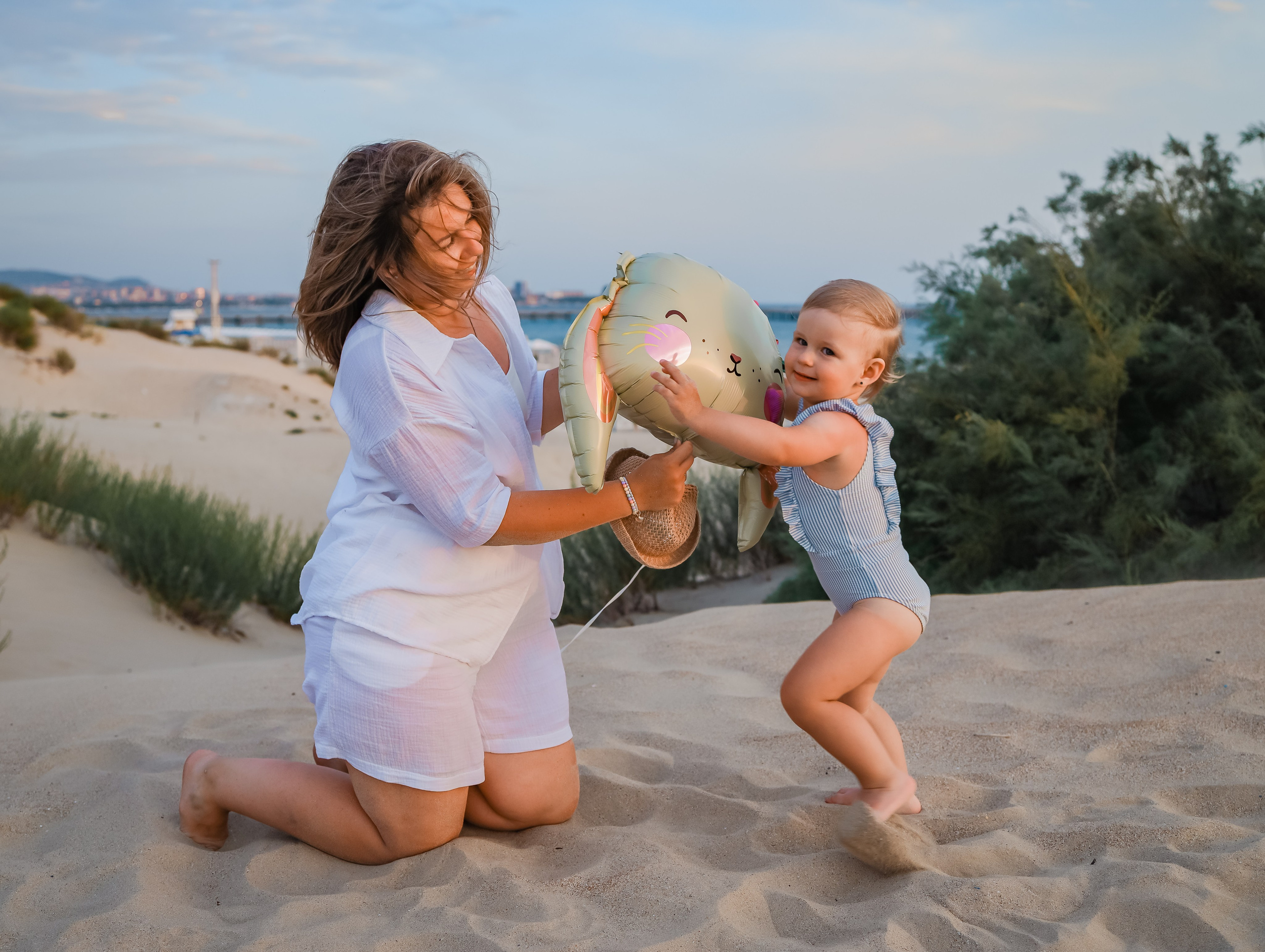 День рождения 2 года на пляже. Главная