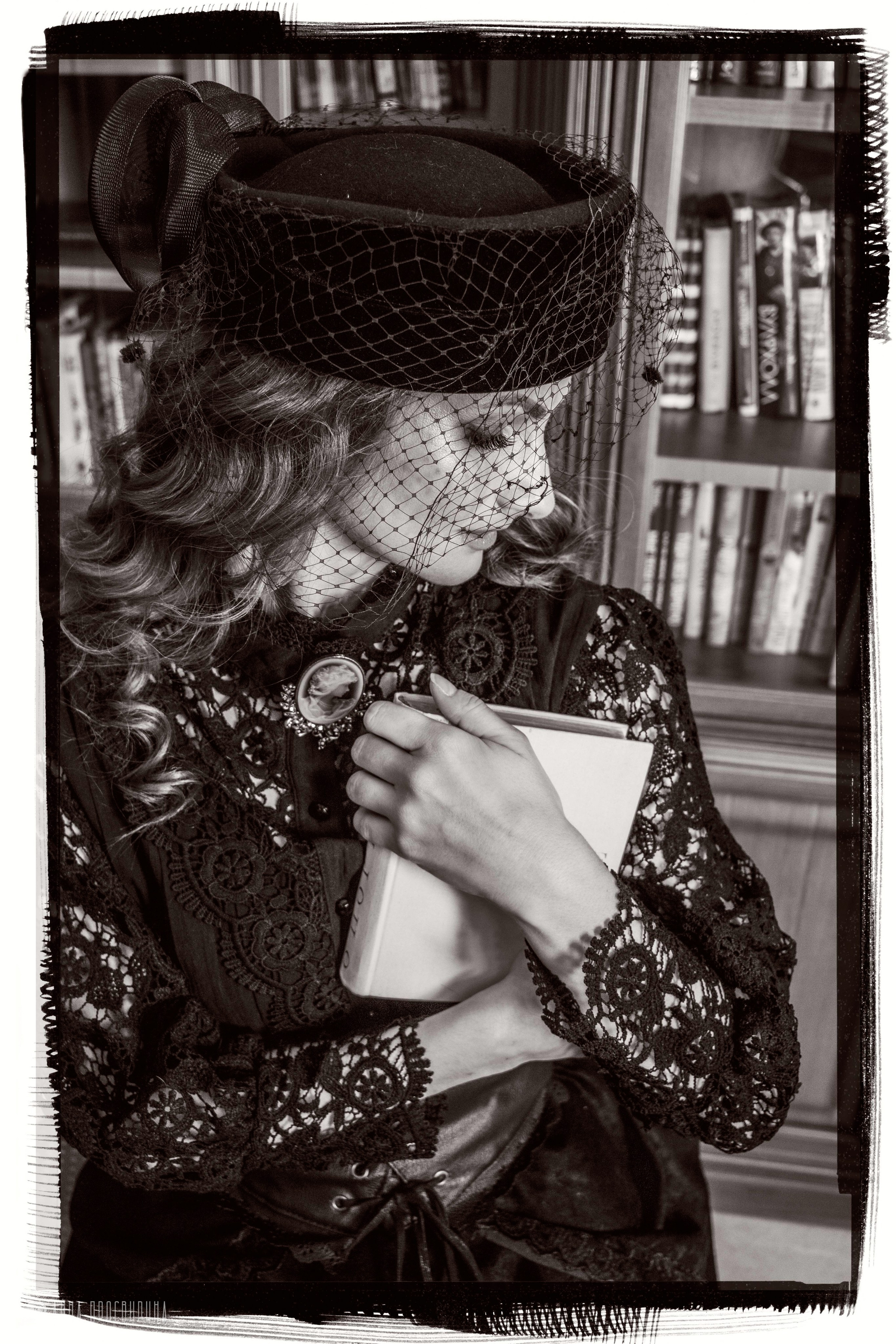 Тематическая фотосессия в библиотеке. Ваш фотограф в Санкт-Петербурге Анна Просвирина