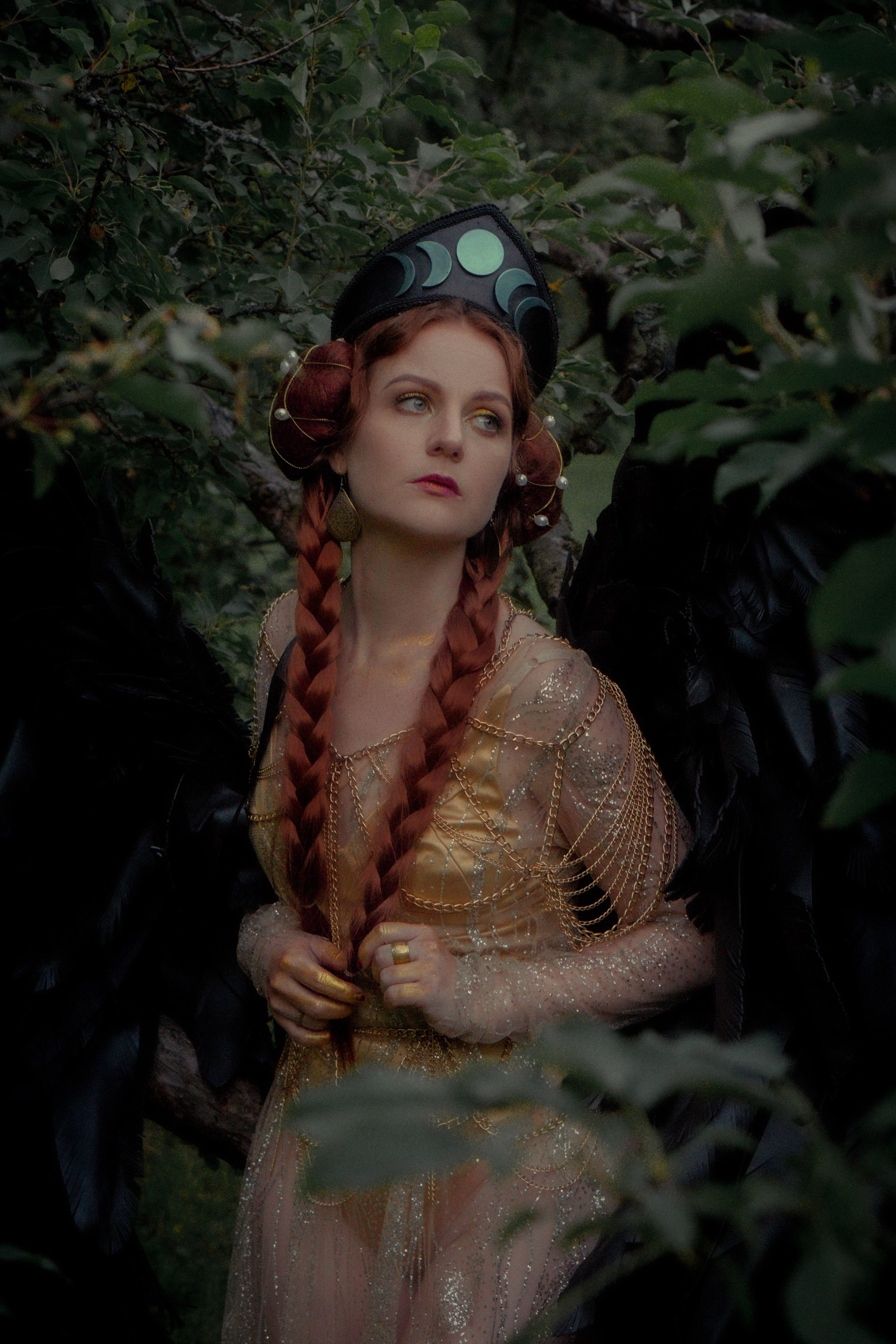 Птица-Сирин. Художественный фотограф Салаева Алина