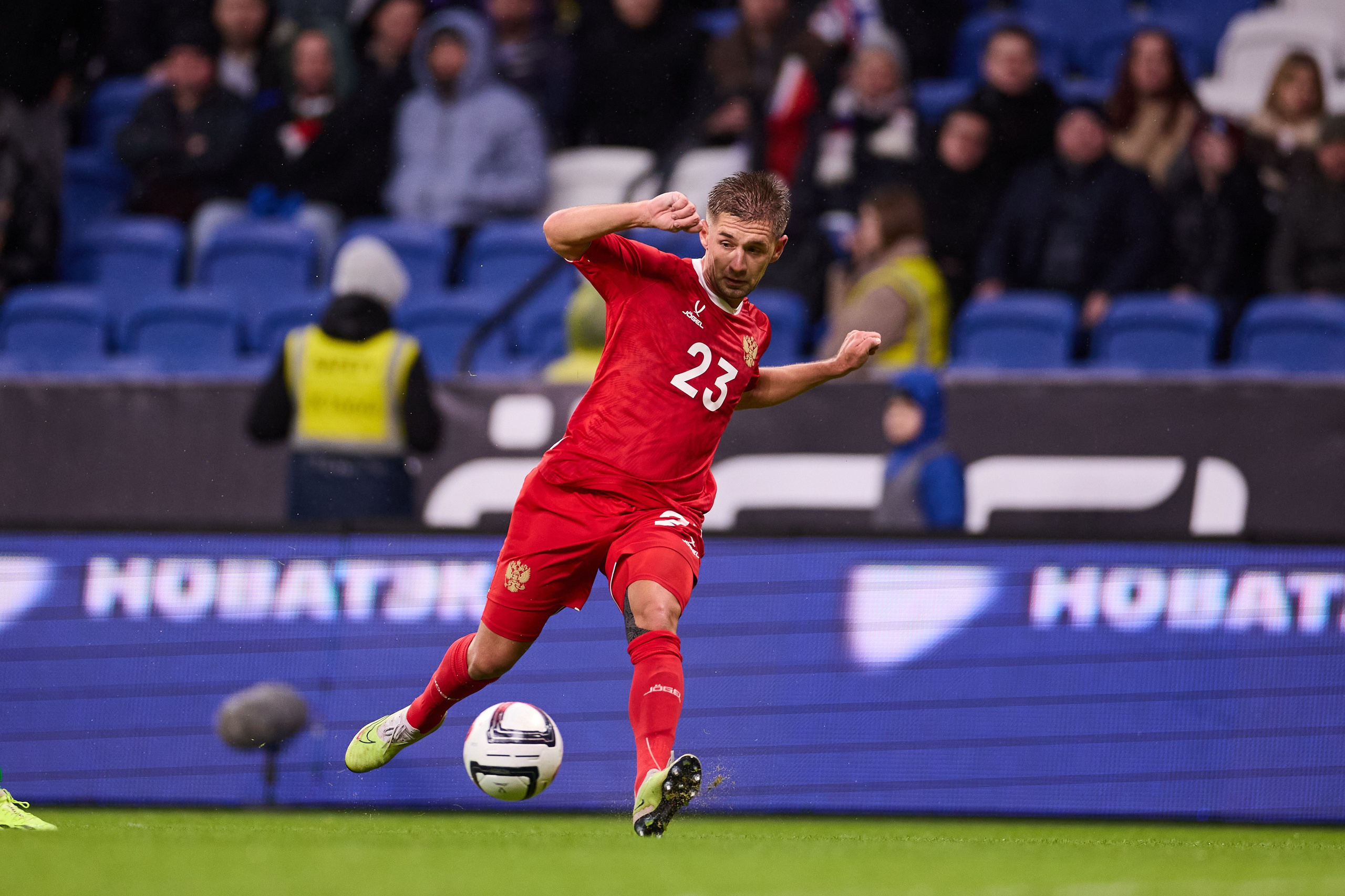 Товарищеский матч Сборная России — Сборная Гренады. Спортивный репортажный фотограф Казань Нафис Сиразетдинов