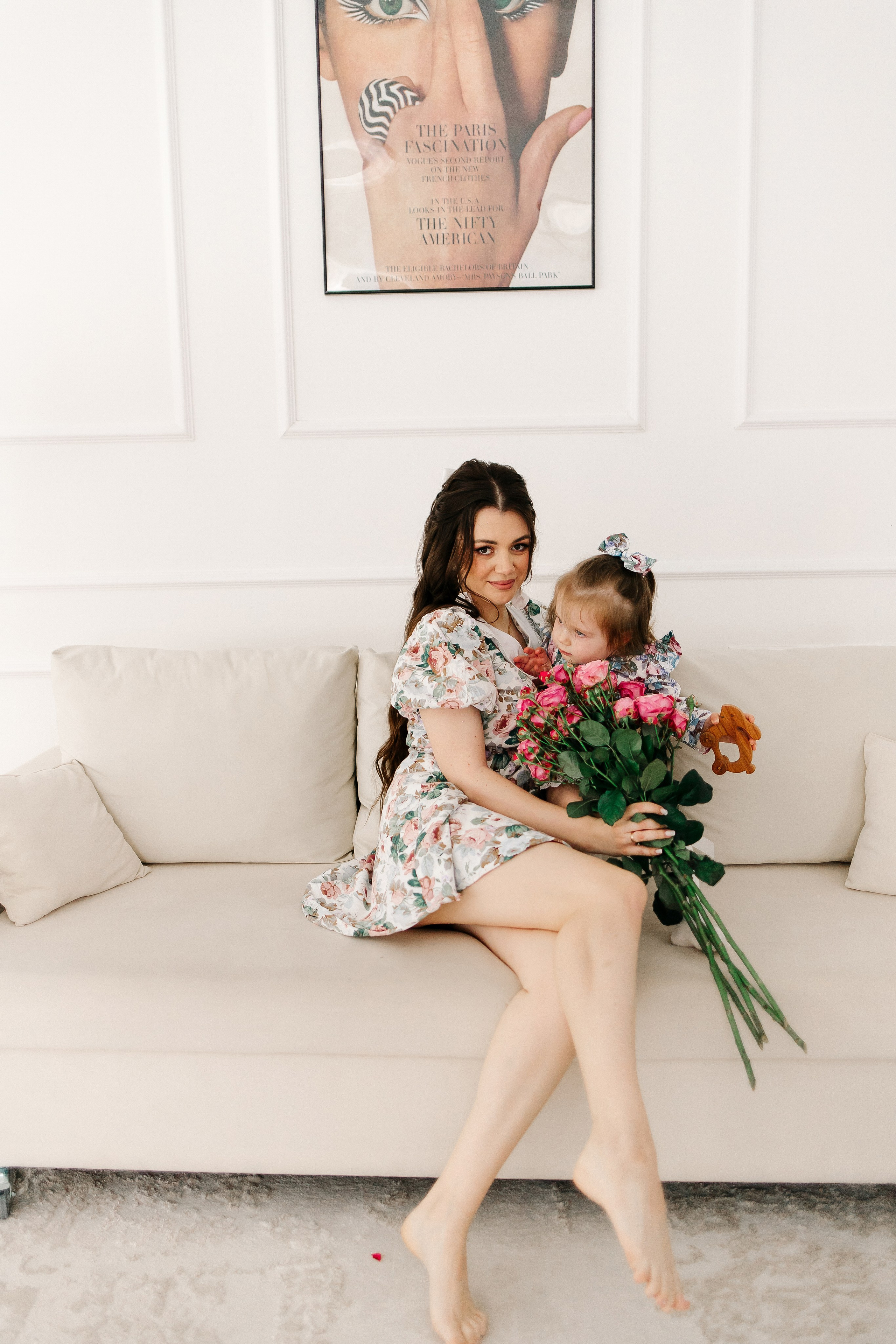 Мама и дочь. Свадебный фотограф Кропоткин Краснодар