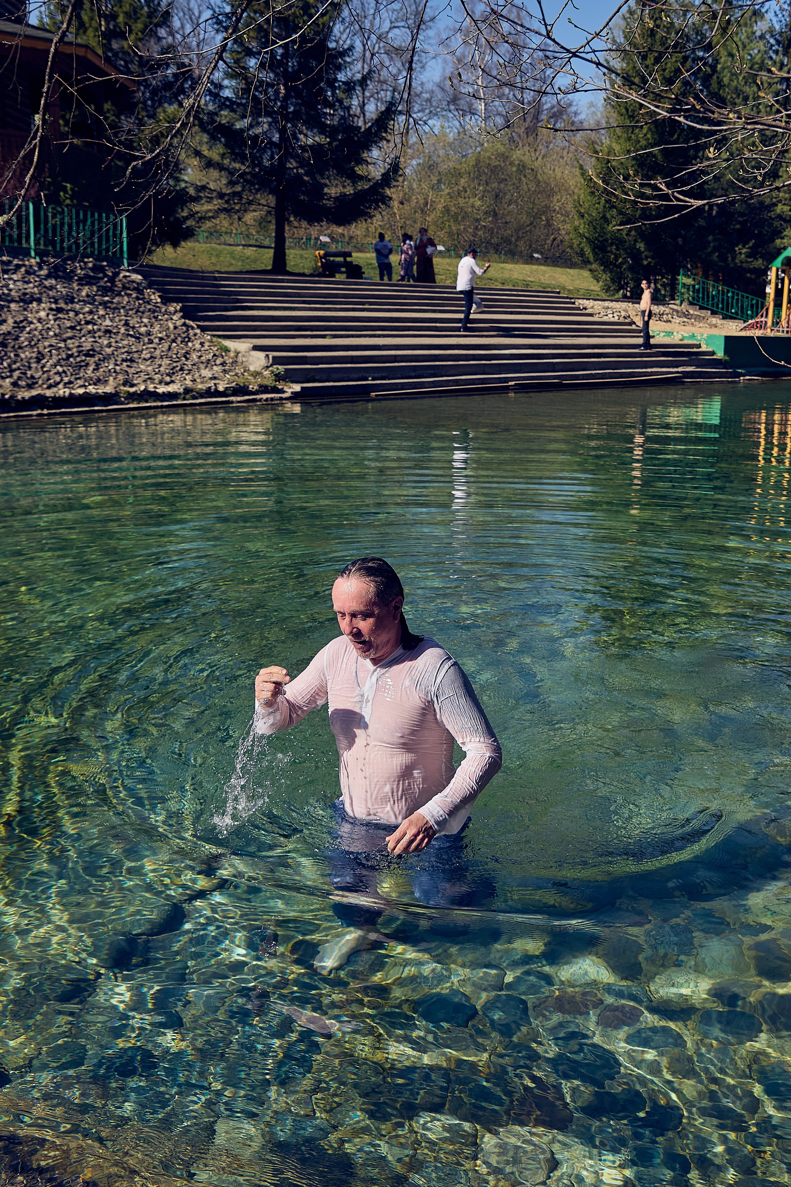 Семейная поездка по источникам. Фотограф в Дивеево