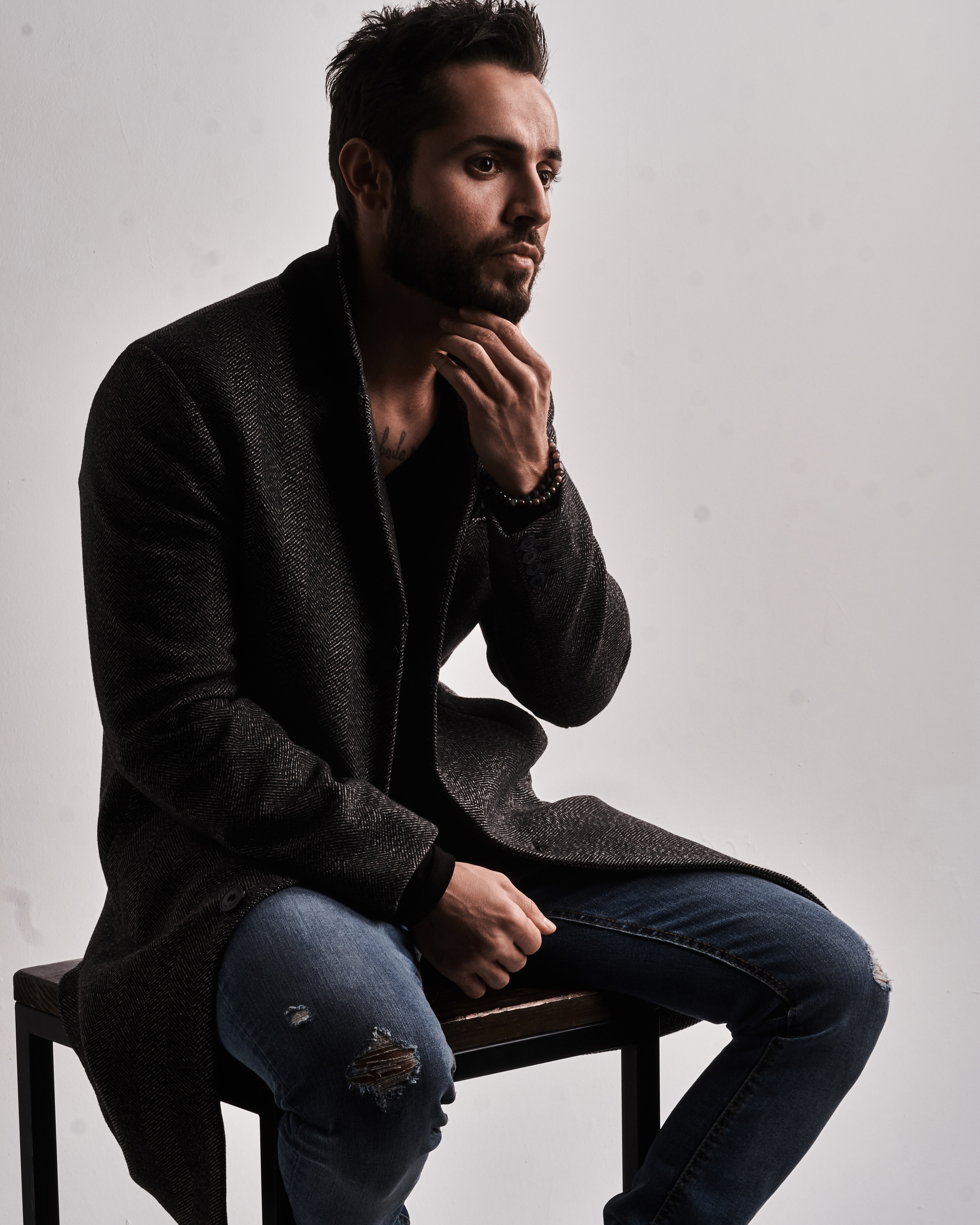 Портретная фотосессия для парня. Фотограф Максим Ерёмин