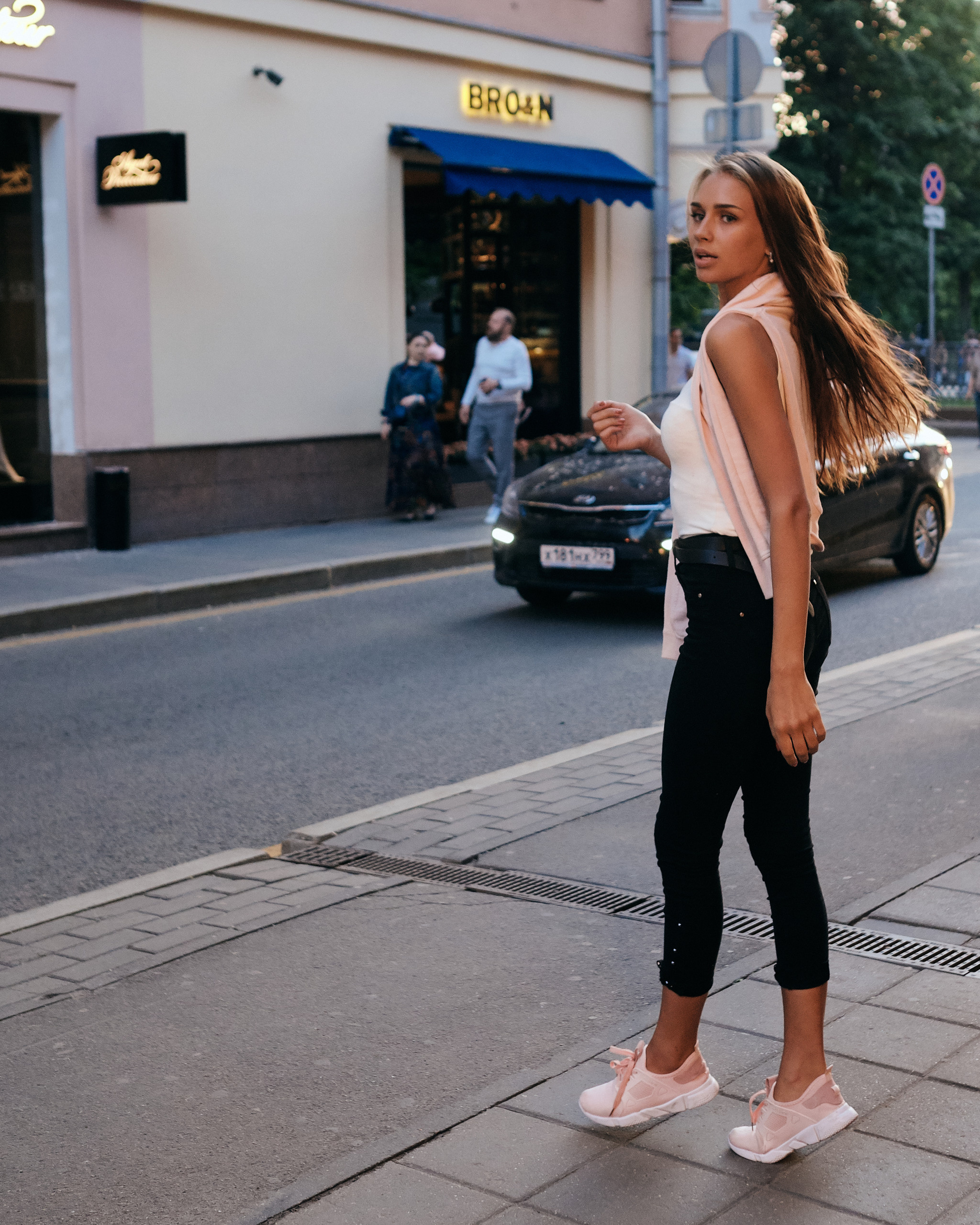 Портретная женская фотосессия. Фотограф Максим Ерёмин