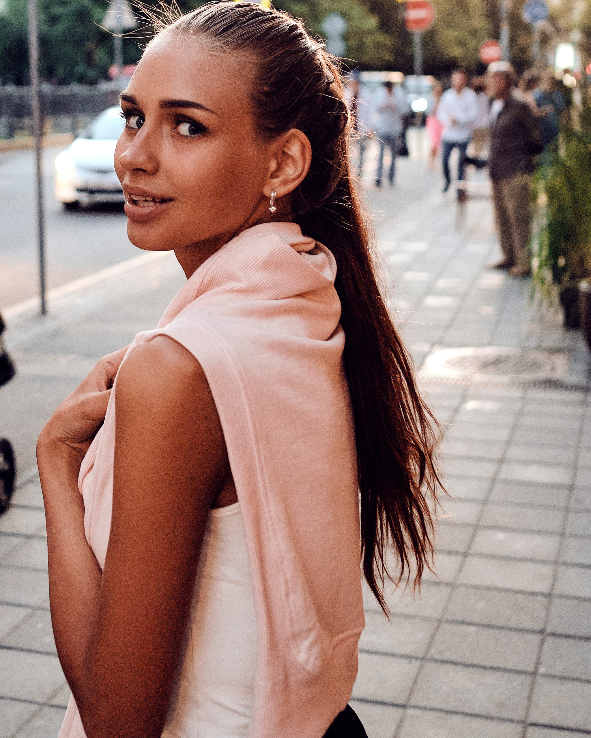 Портретная женская фотосессия. Фотограф Максим Ерёмин