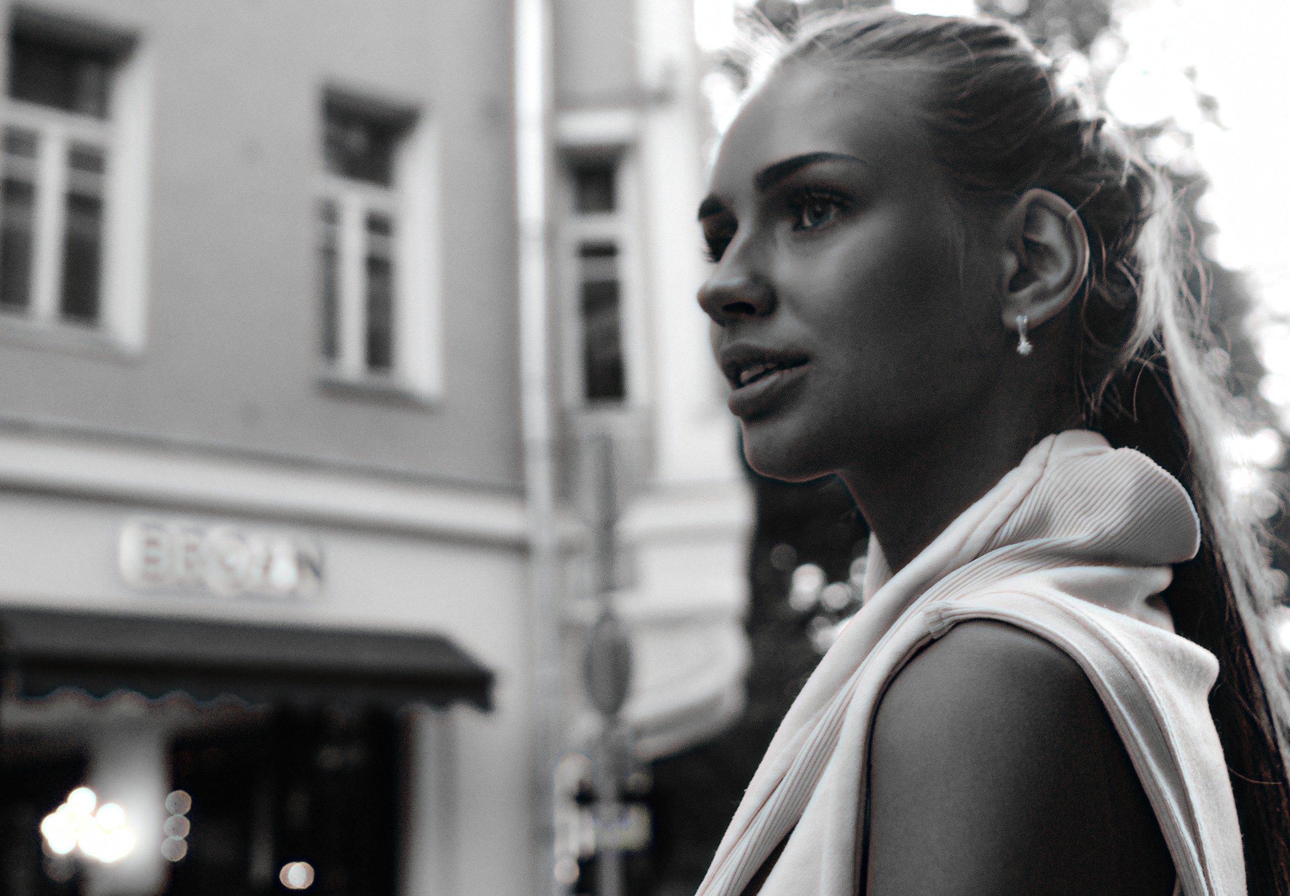 Портретная женская фотосессия. Фотограф Максим Ерёмин