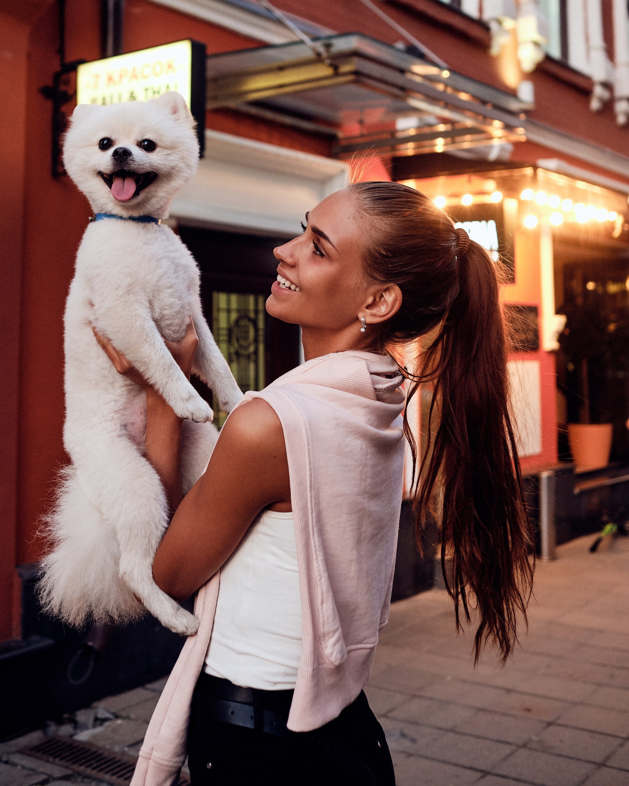 Портретная женская фотосессия. Фотограф Максим Ерёмин