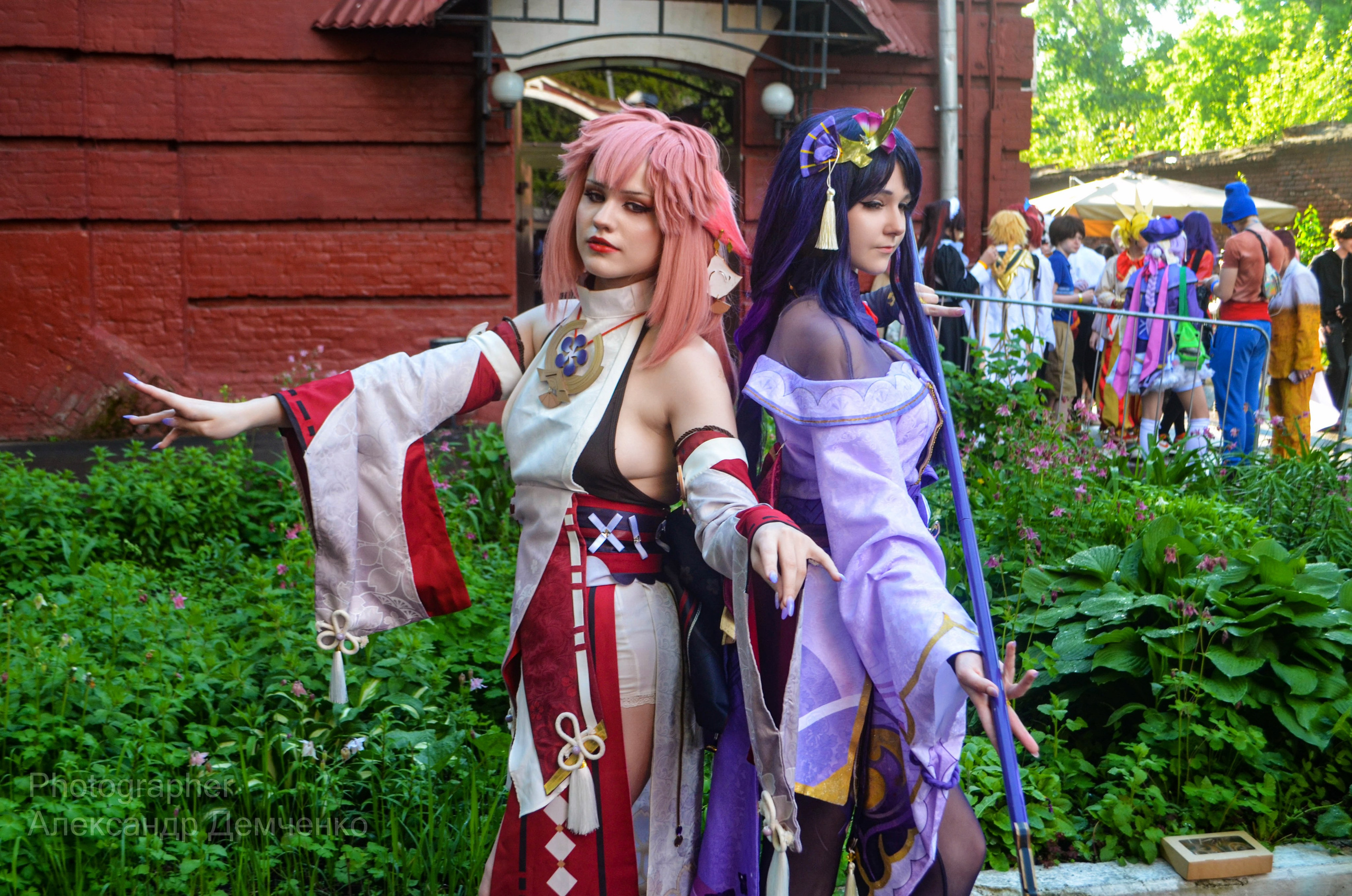 Фотосессия на фестивале косплея Never Party 3.0 в Москва