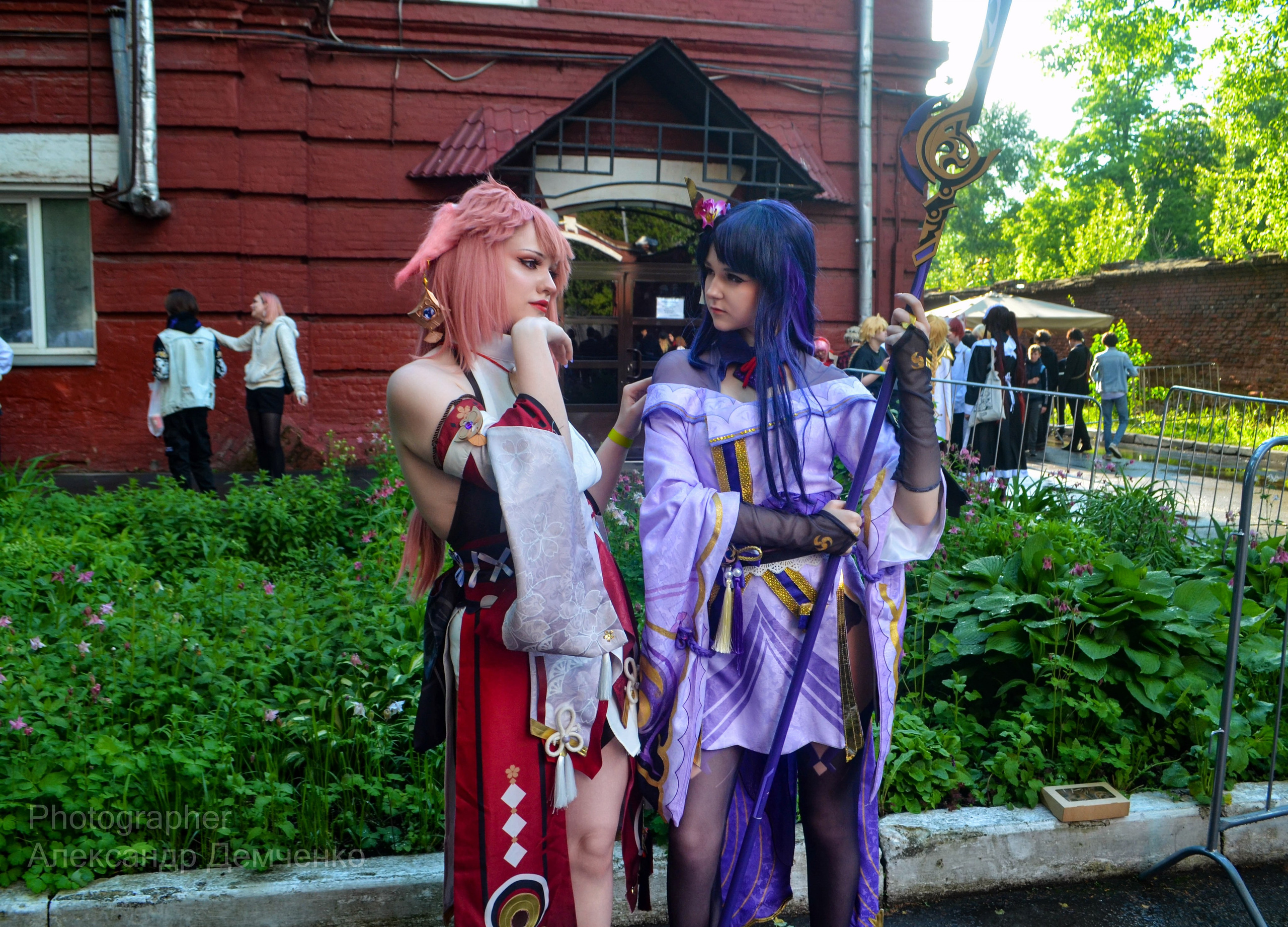 Фотосессия на фестивале косплея Never Party 3.0 в Москва
