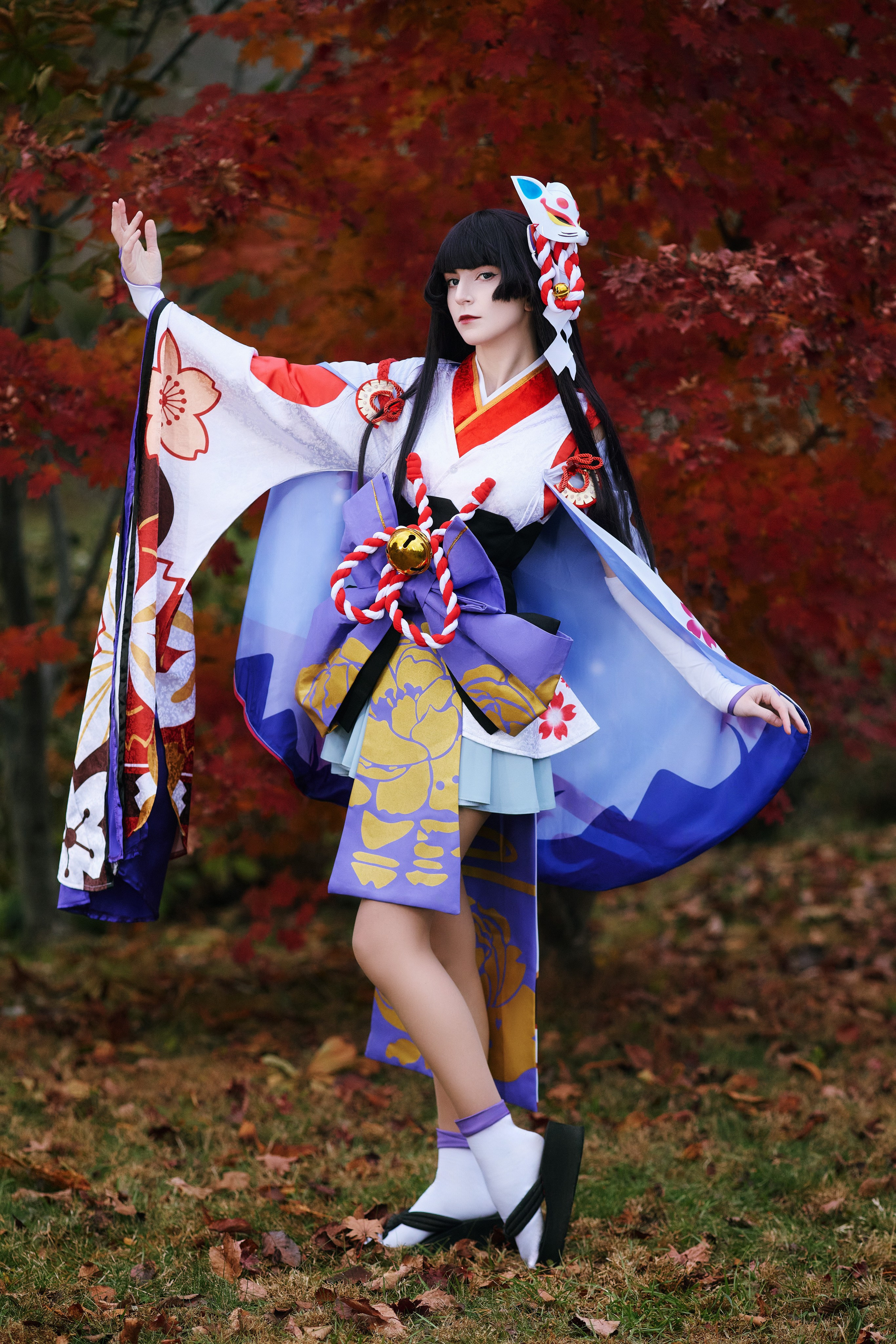 Юки-онна, косплей фотосъёмка в Эниси, город Находка