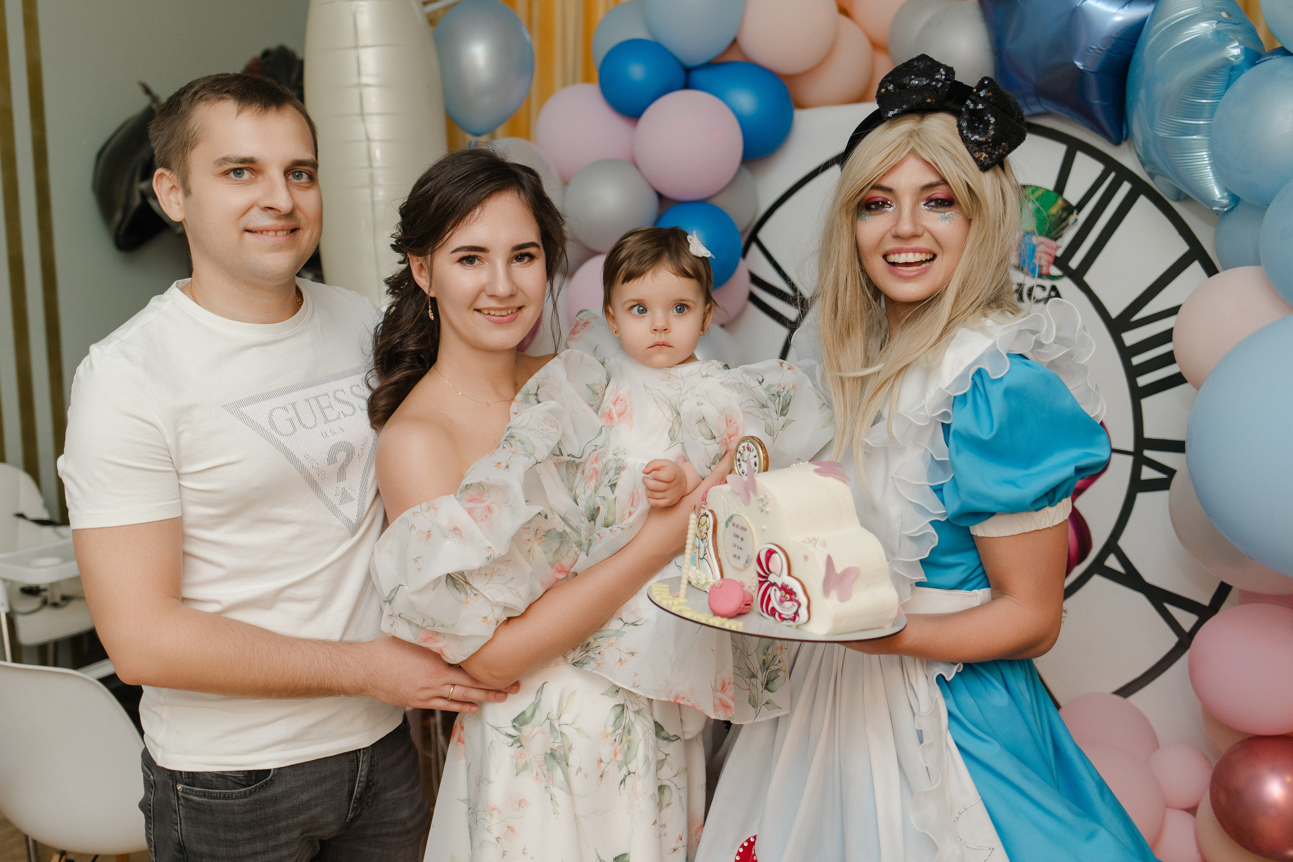 День рождения 1 год. Семейный и детский фотограф в Москве Кузьмина Мария