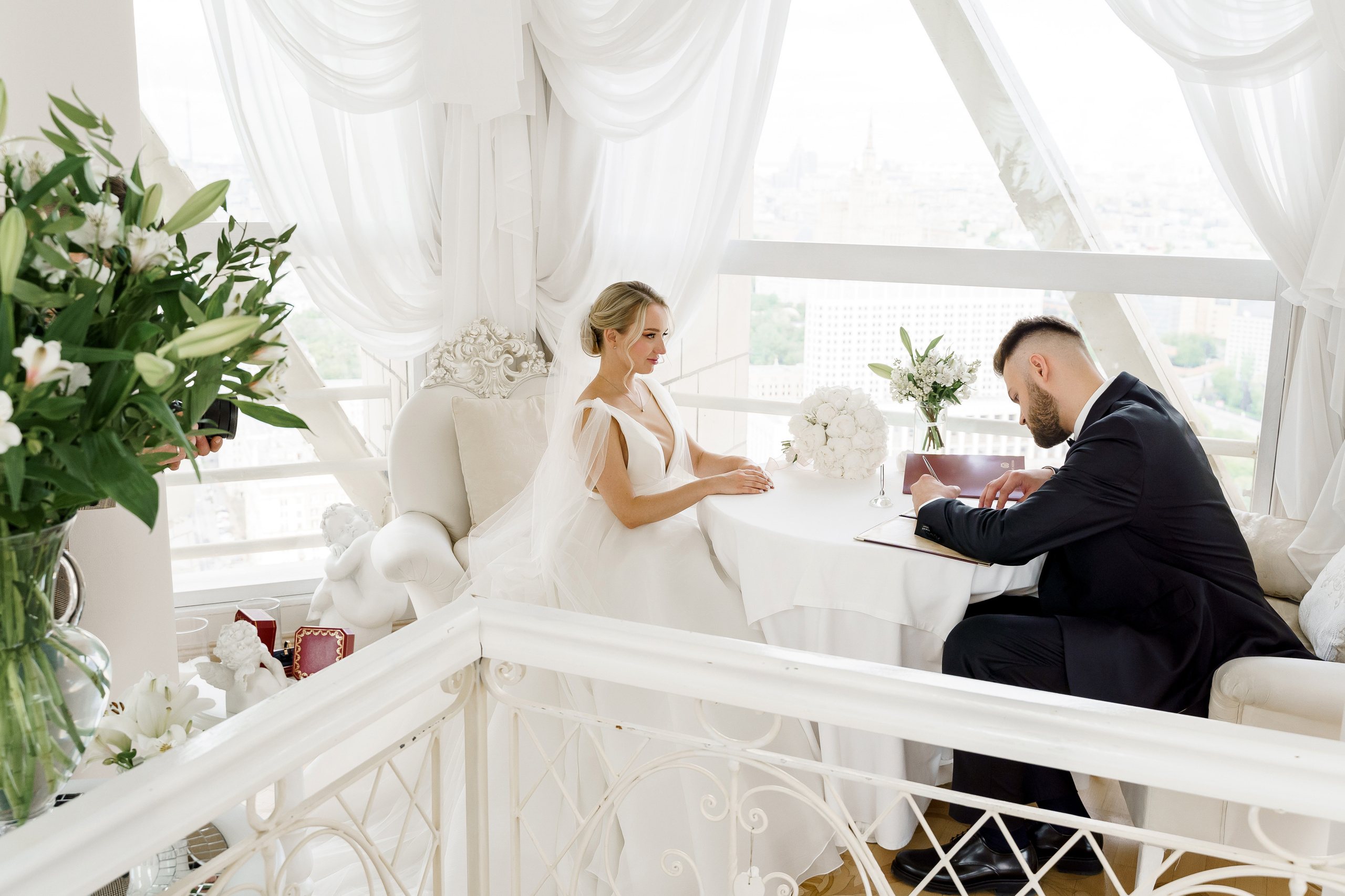 Свадьба Алены и Рафика. Свадебный фотограф в Москве Яна Деньгина