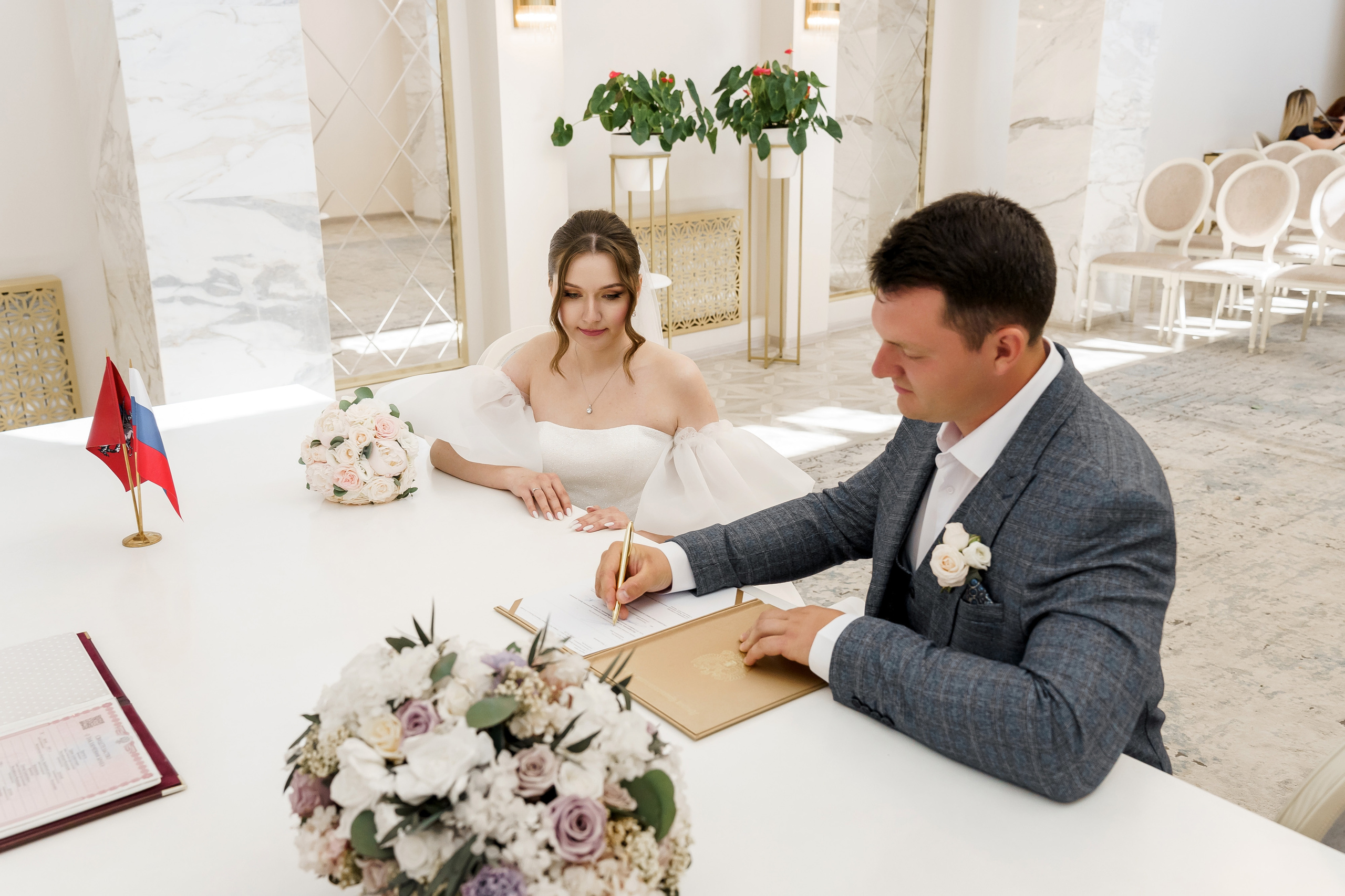 Свадьба Елены и Ефима. Свадебный фотограф в Москве Яна Деньгина