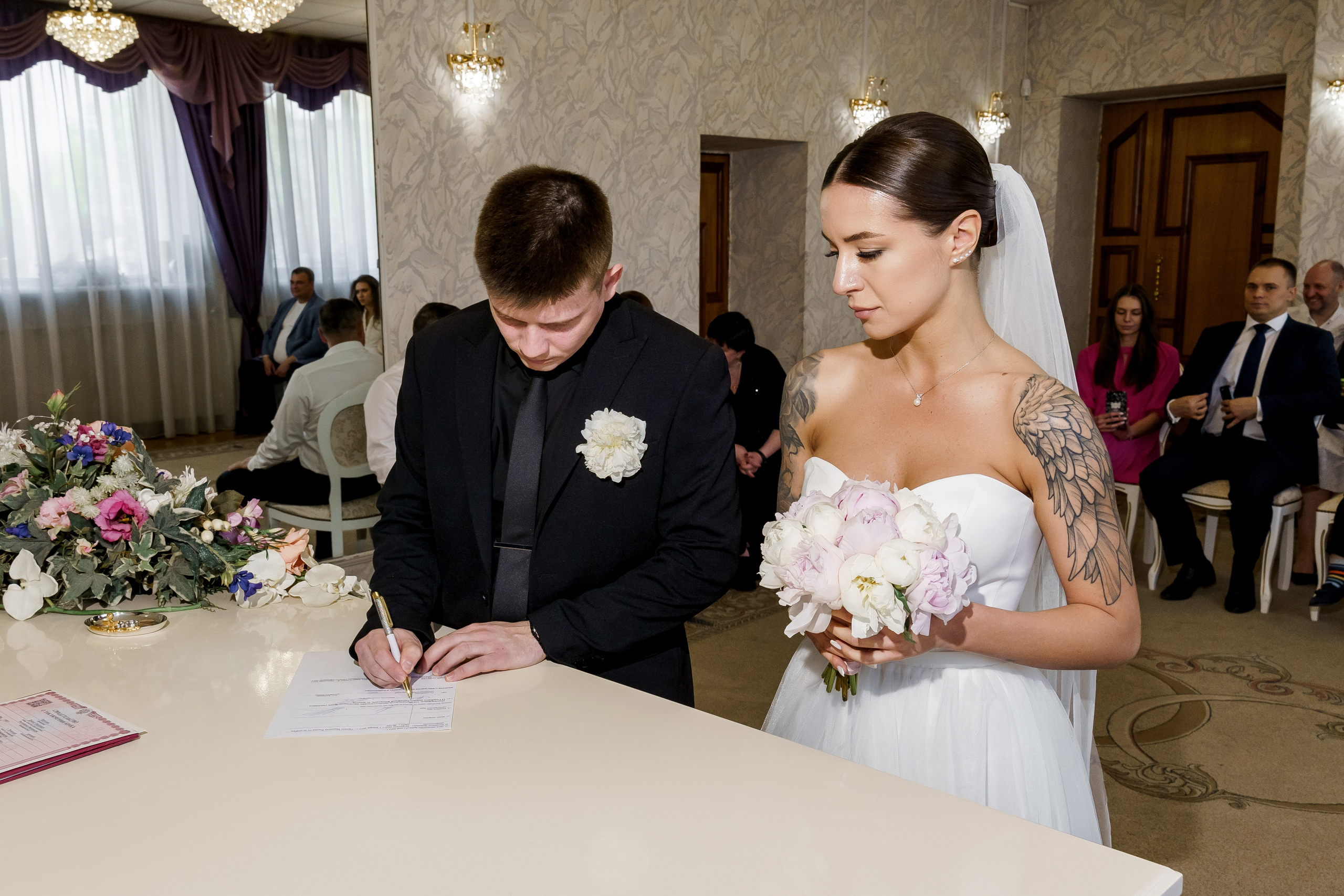 Свадьба Кати и Дениса. Свадебный фотограф в Москве Яна Деньгина