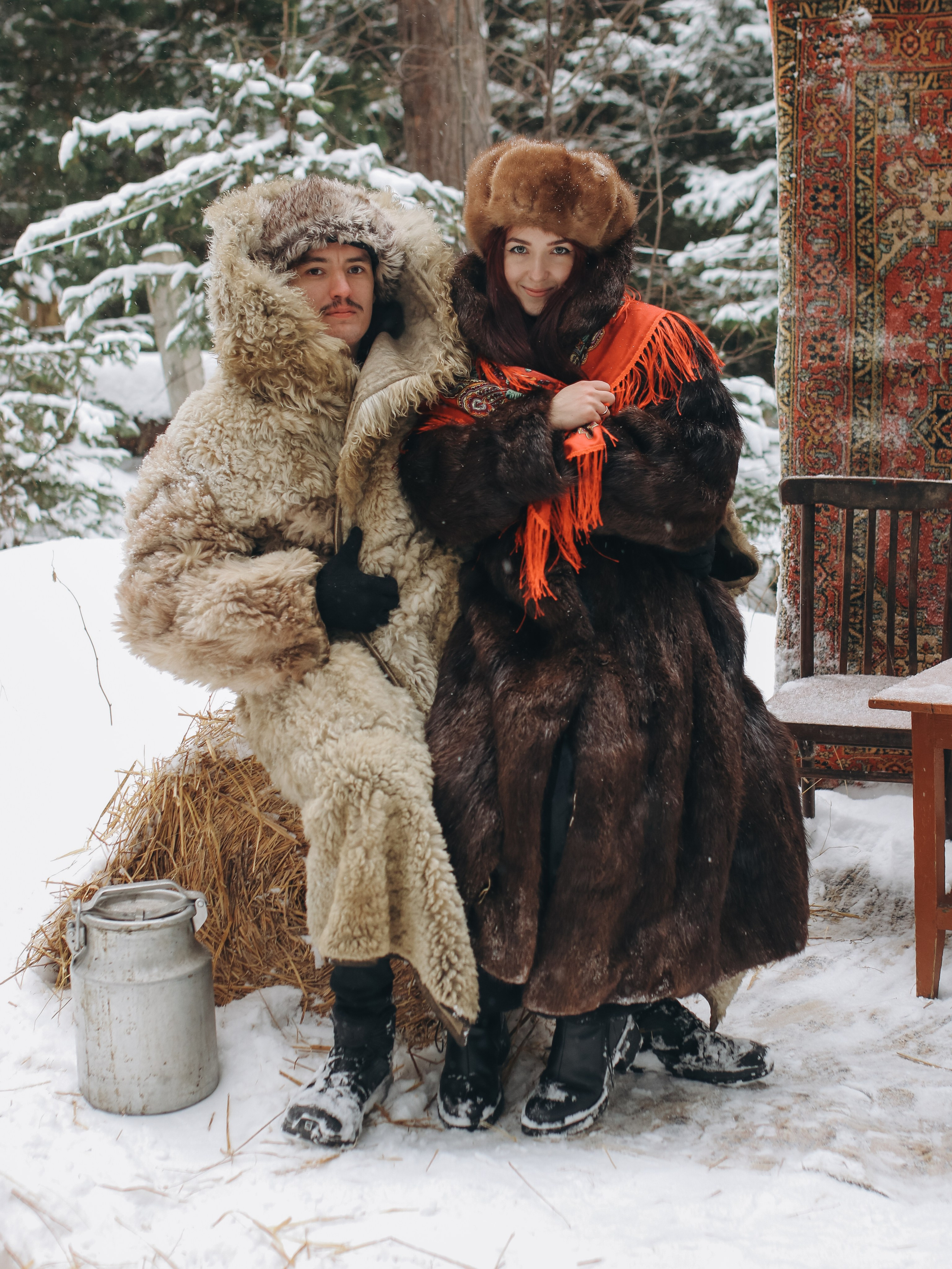 Лес зима. Семейный фотограф в Кемерово Мария Дорожко