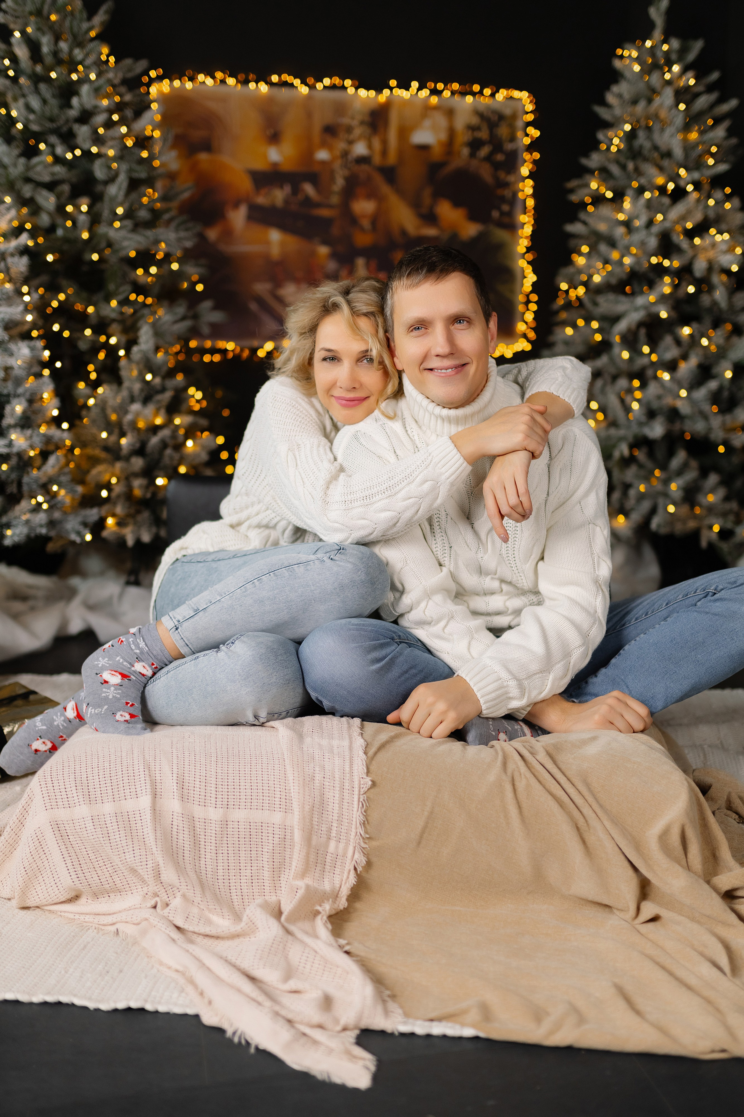 Семейная новогодняя съемка. Свадебный фотограф в Минске/Беларуси Сергей Спиридонов