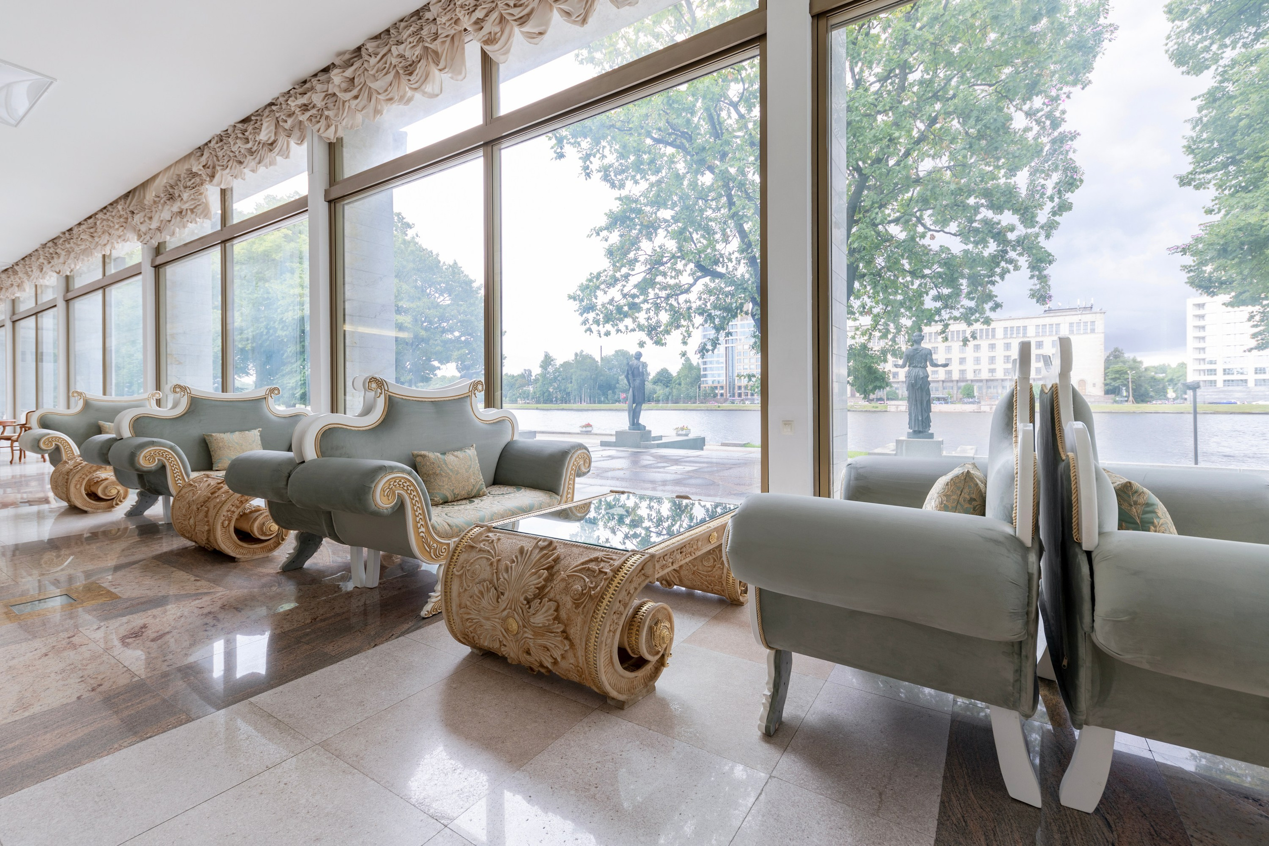 Государственная резиденция К-2 на набережной р. Малой Невки. Интерьерный фотограф в Санкт-Петербурге Екатерина Цыбулько