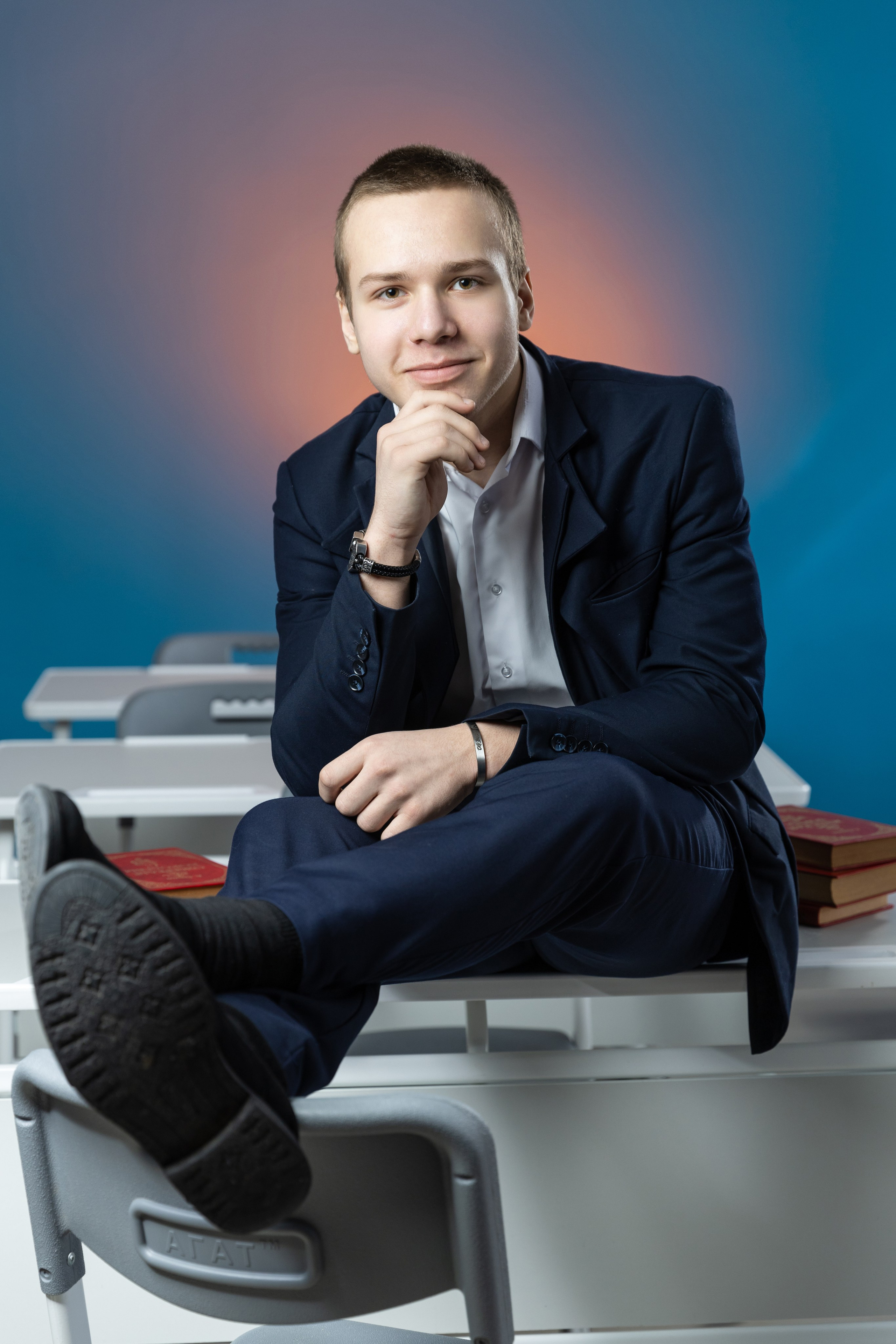 Фотосессия в школе. Выпускные альбомы Евгении Виноградовой г. Липецк