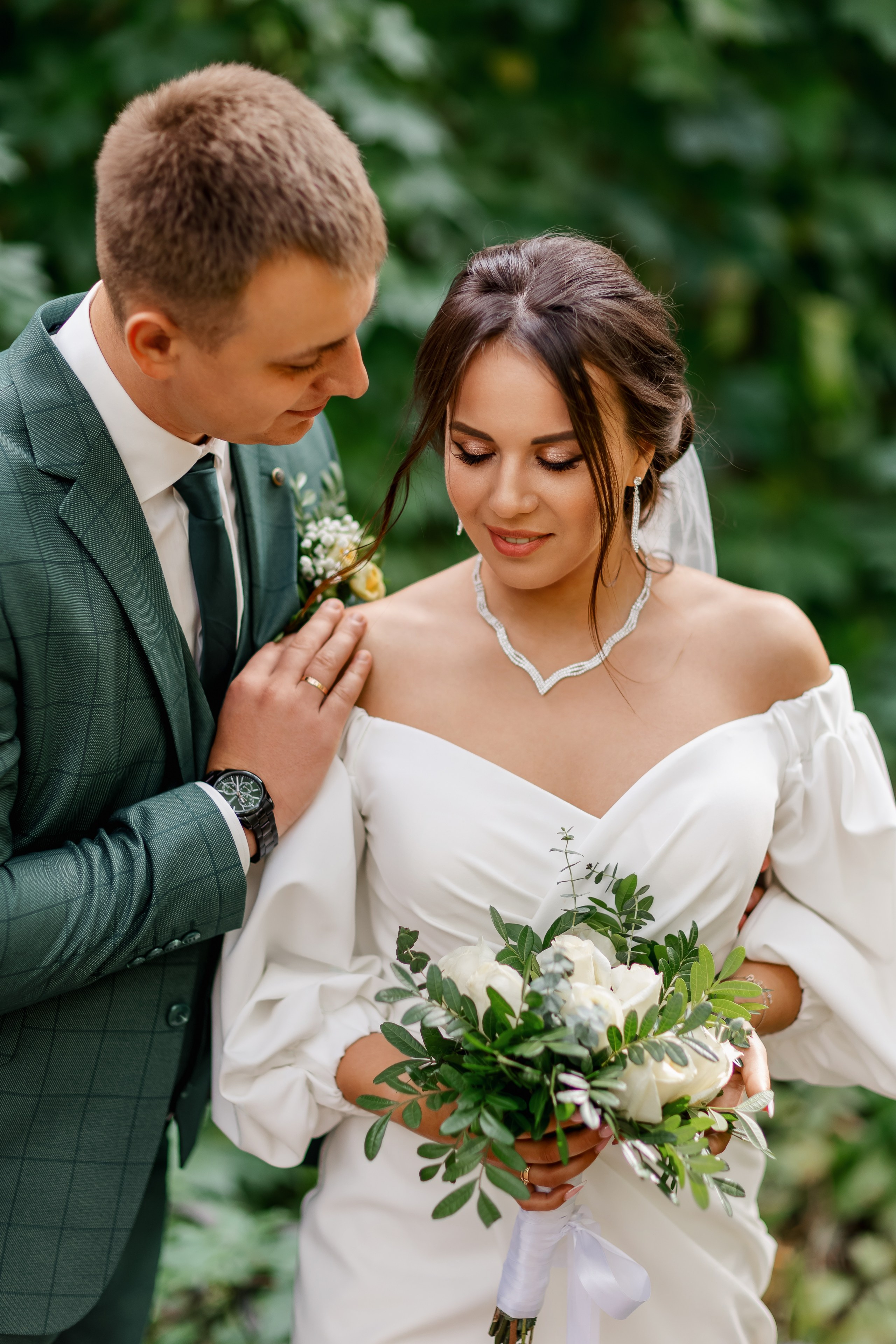 Олег и Юлия. Свадебная прогулка. Свадебный фотограф в Хабаровске