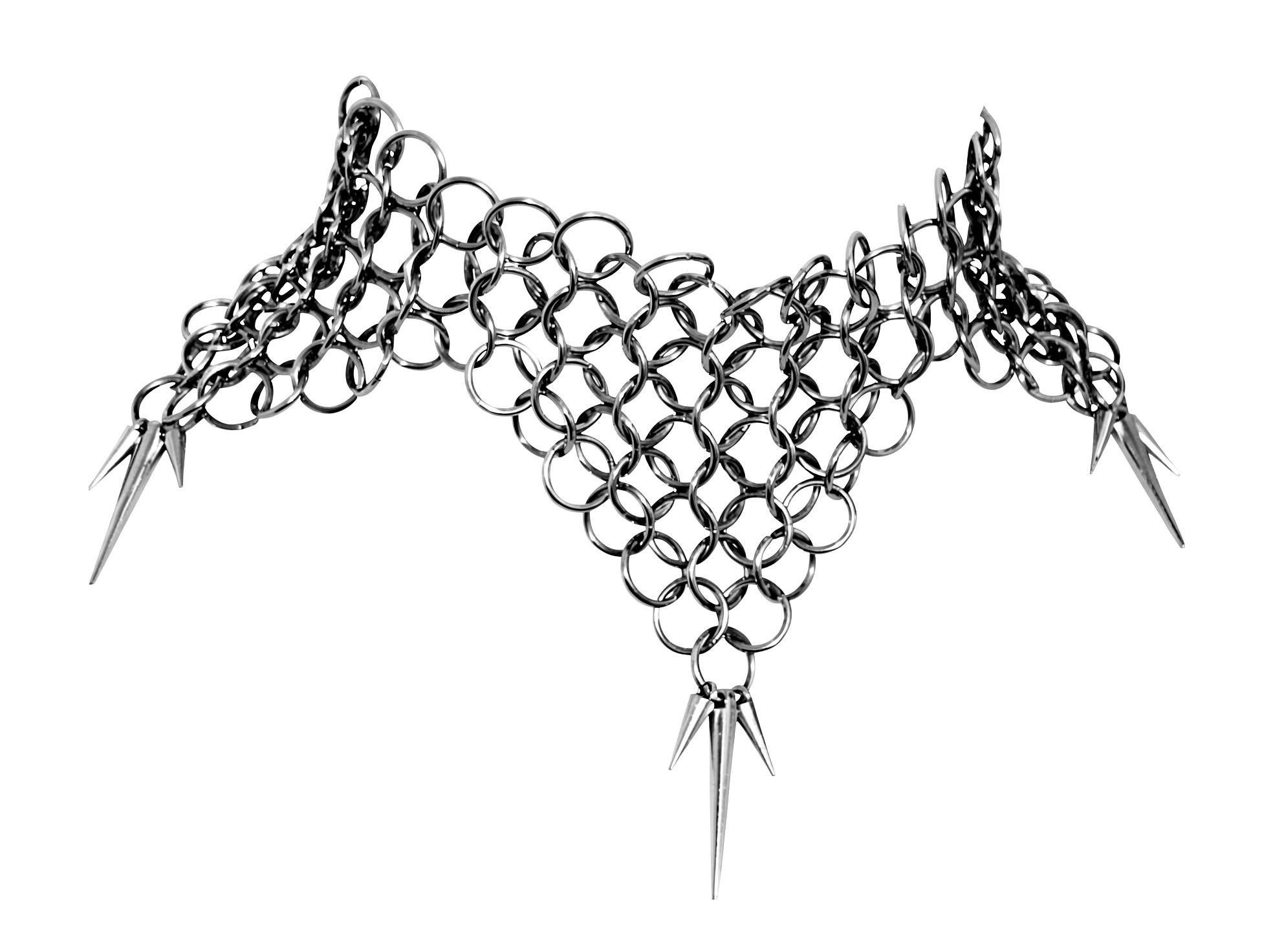 Чокеры из кольчуги. Украшения из кольчуги в Москве Соня Спросонья