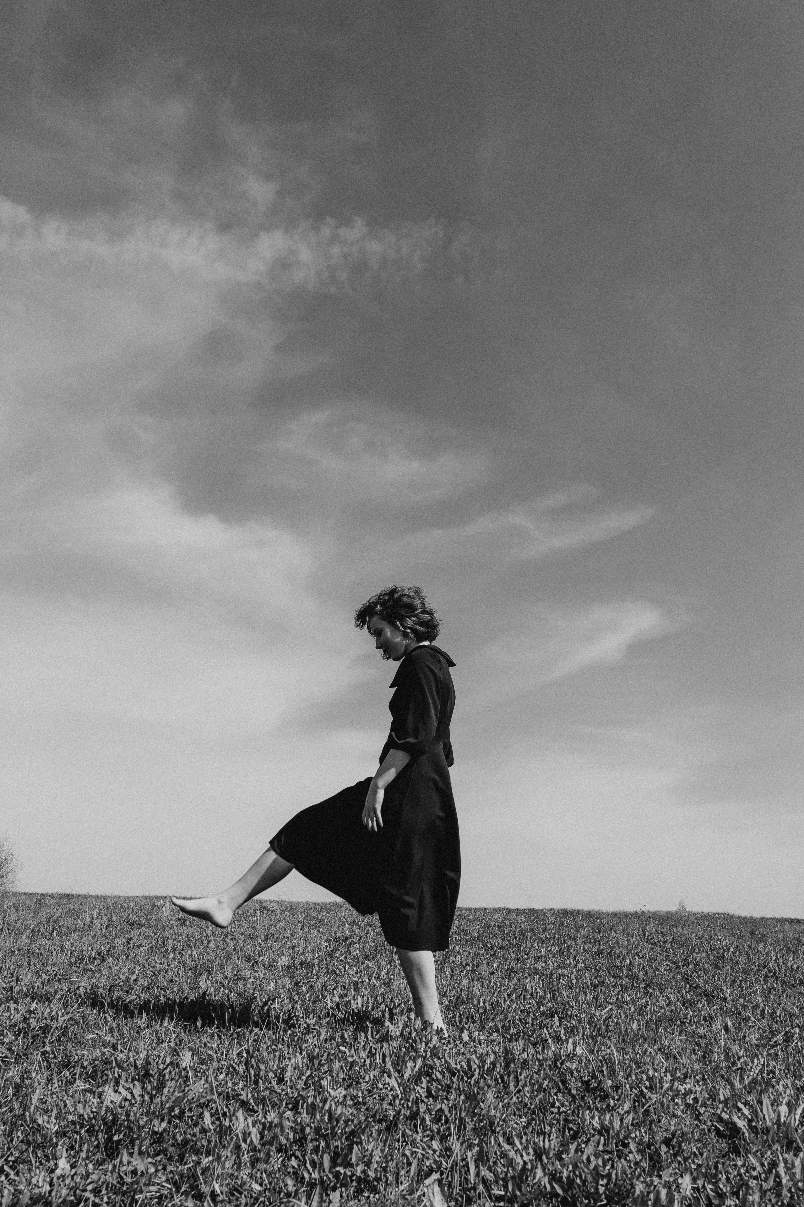 Девушка в поле. Денис Марков — фотограф в Екатеринбурге