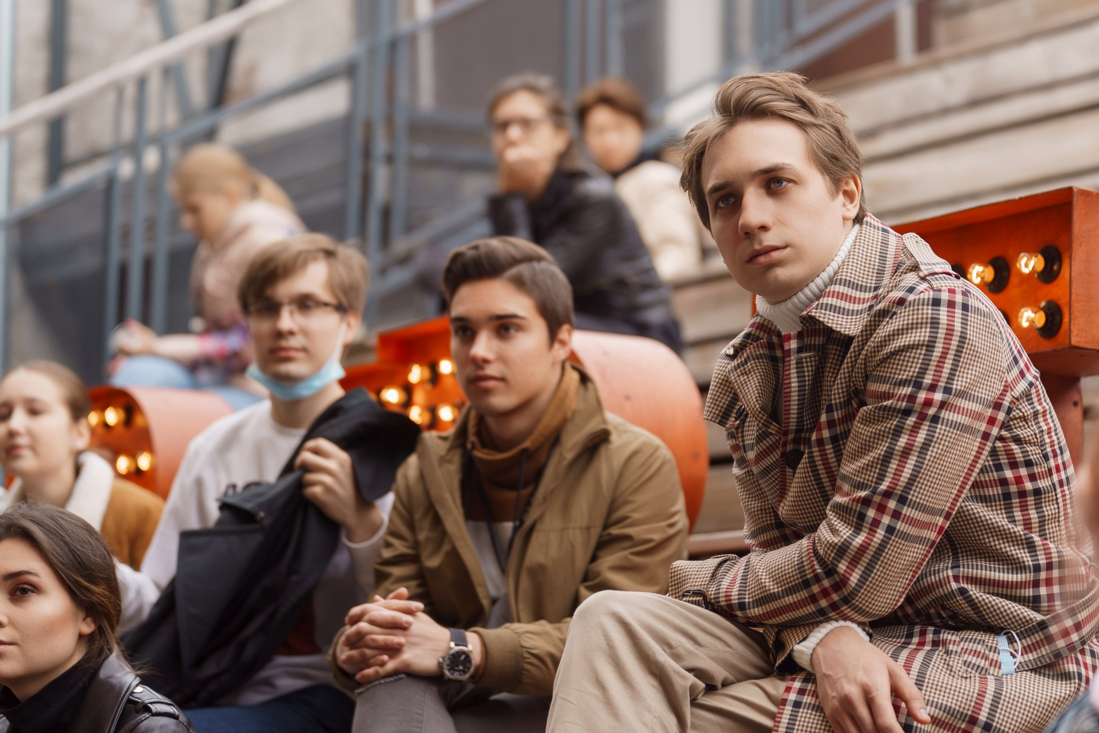 Форум театральных менеджеров в Вахтанговском театре. Андрей Сухинин репортажный свадебный фотограф Санкт-Петербург