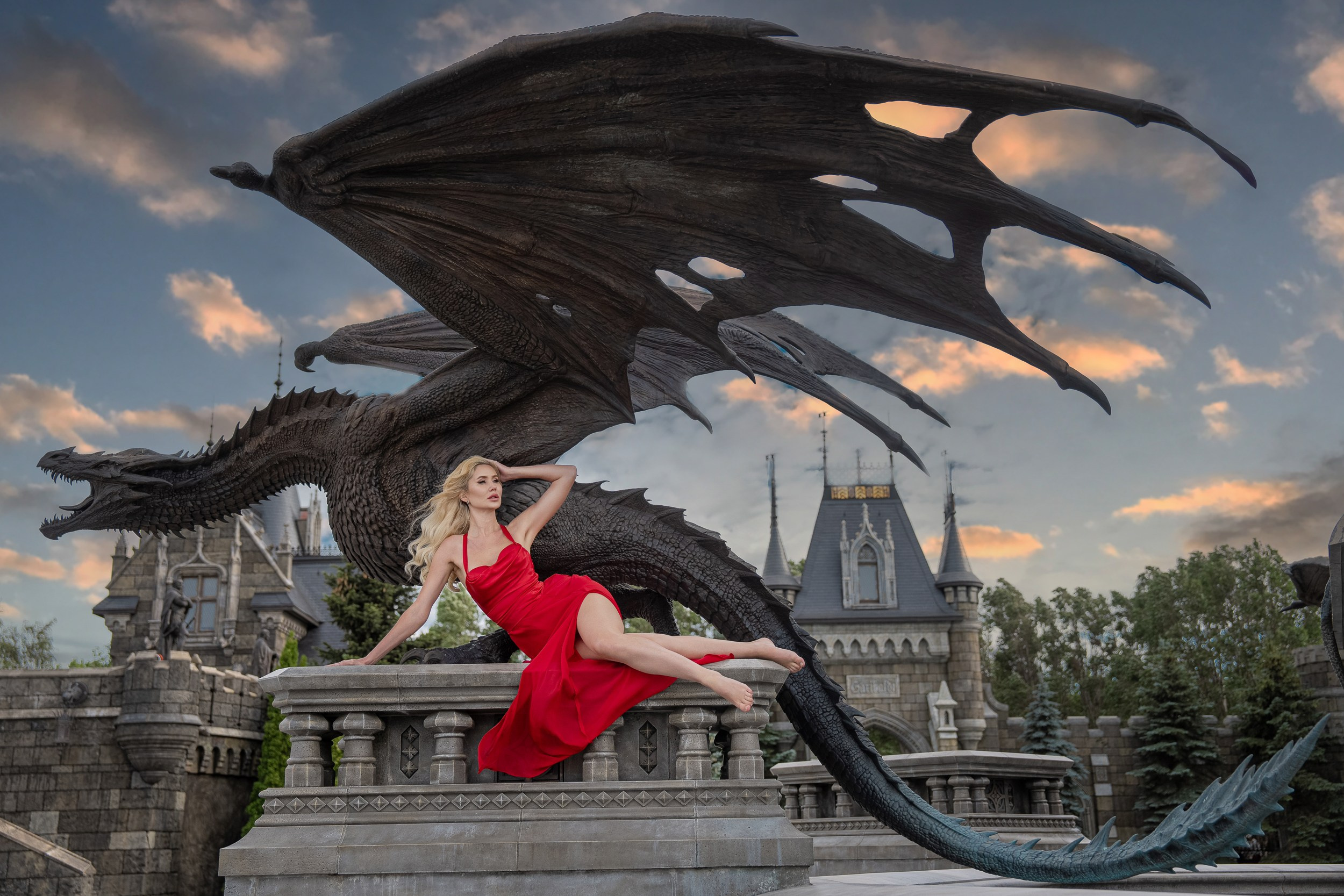 Фотопроект в замке Гарибальди. Фотограф Батурин Денис — Фотосессия в Замке Гарибальди