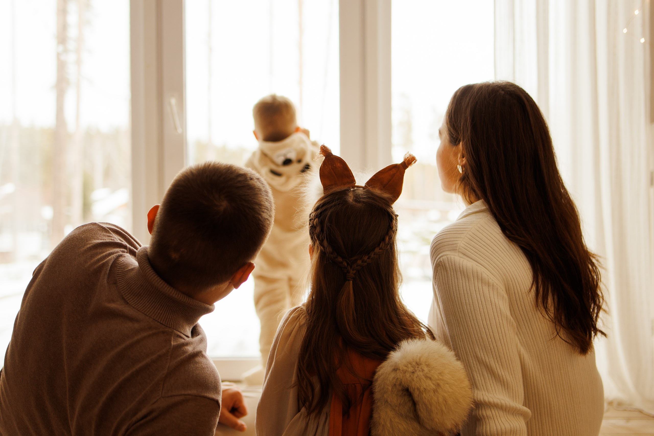 Новогодняя семейная фотосессия в Екатеринбурге