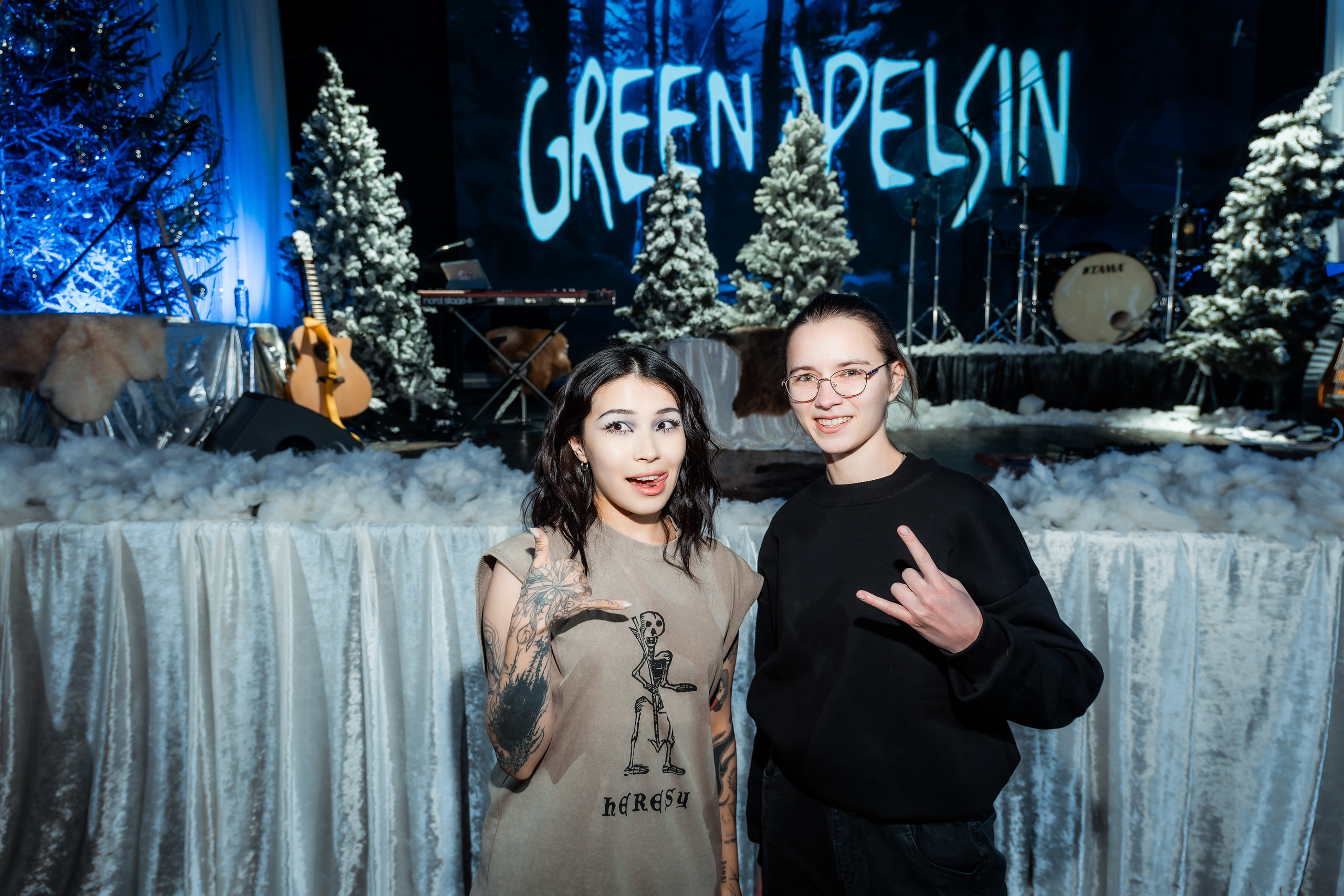 Green Apelsin в Альфа Кристалл 06.01.2026. Репортажный фотограф и видеограф в Москве