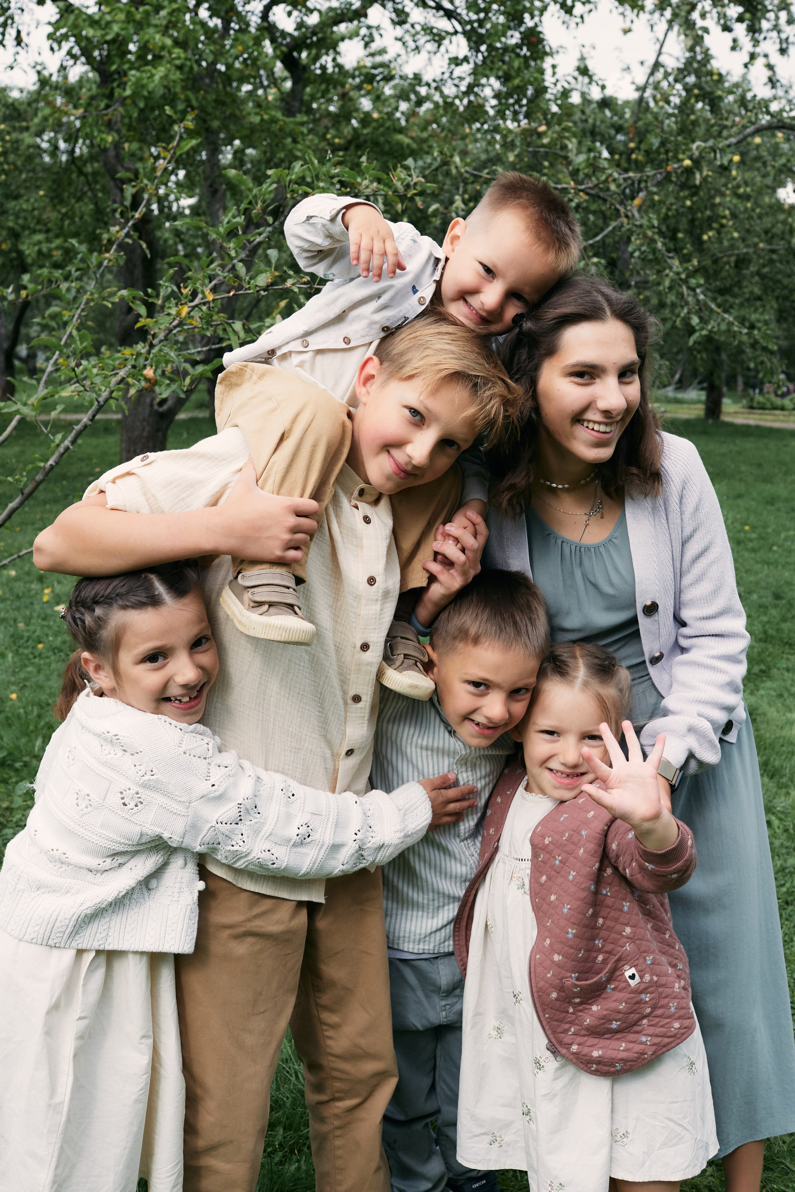 Раушенбахи, Русановы, Мироновы. Фотограф Анастасия Губернаторова