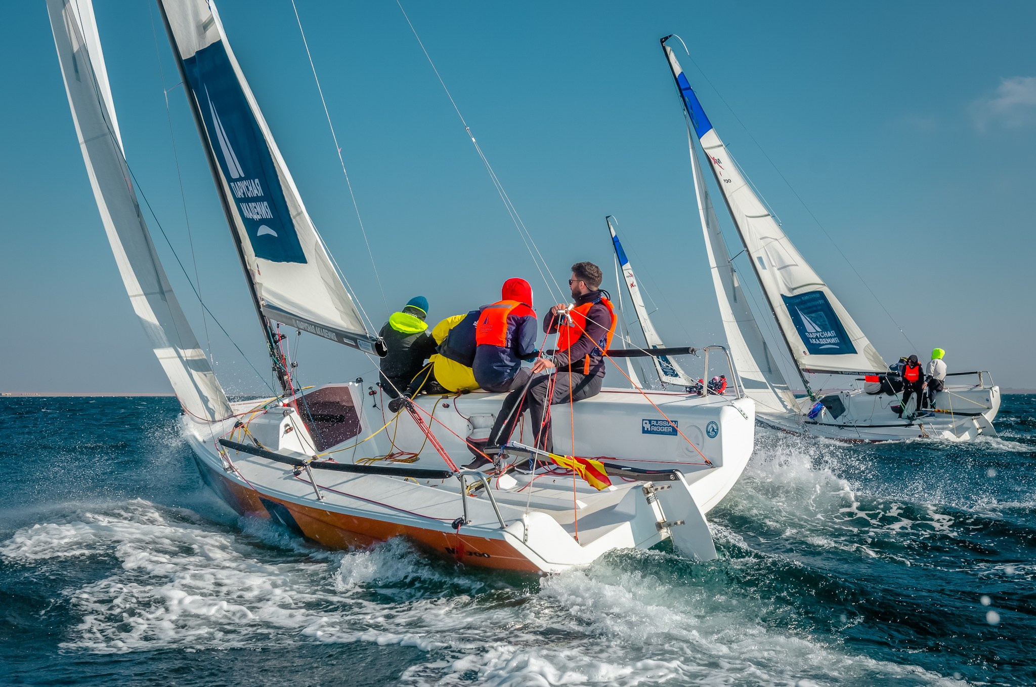 Студенческая парусная лига Донузлав Крым 2021