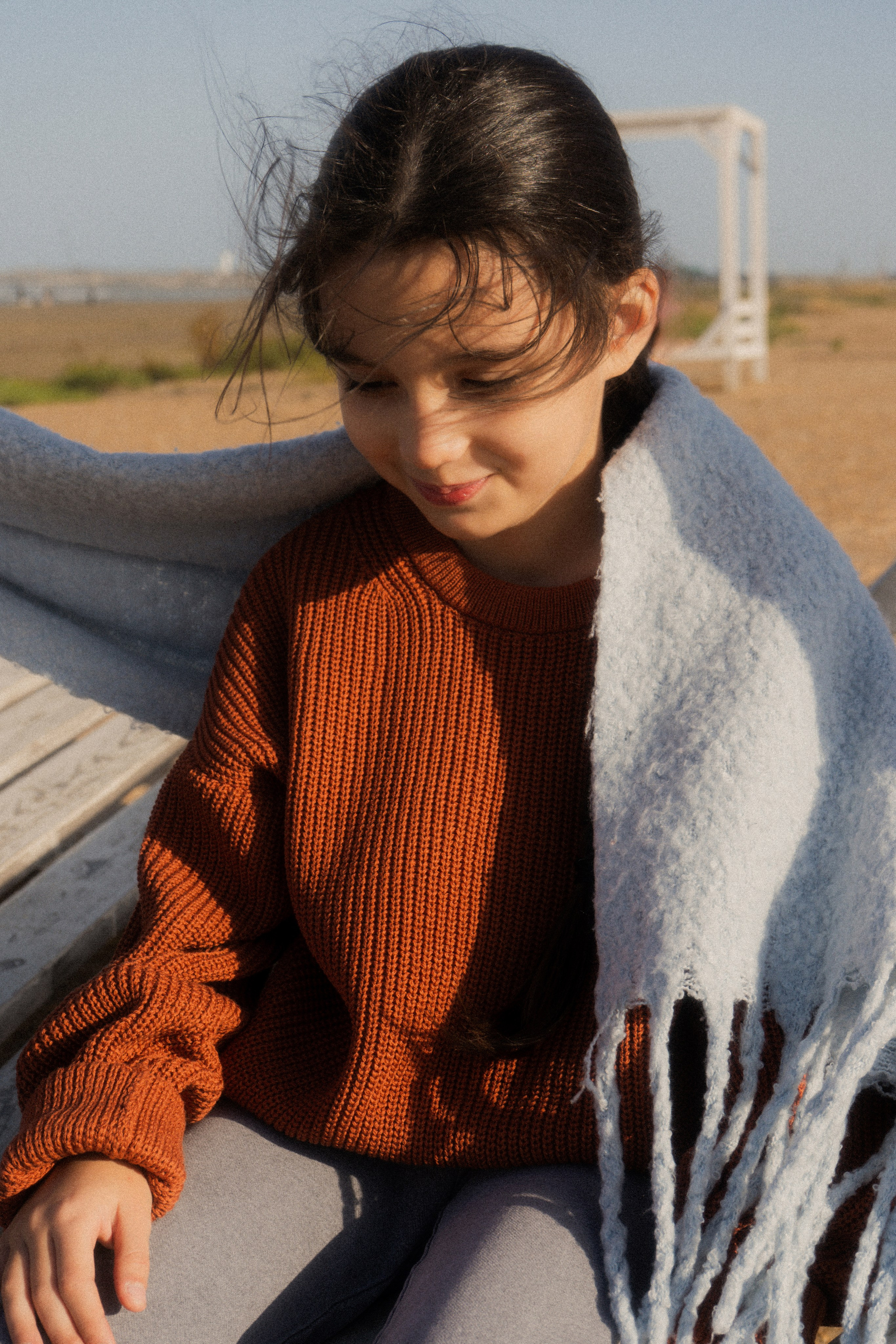 Осенняя прогулка / море. Фотограф в Каспийске